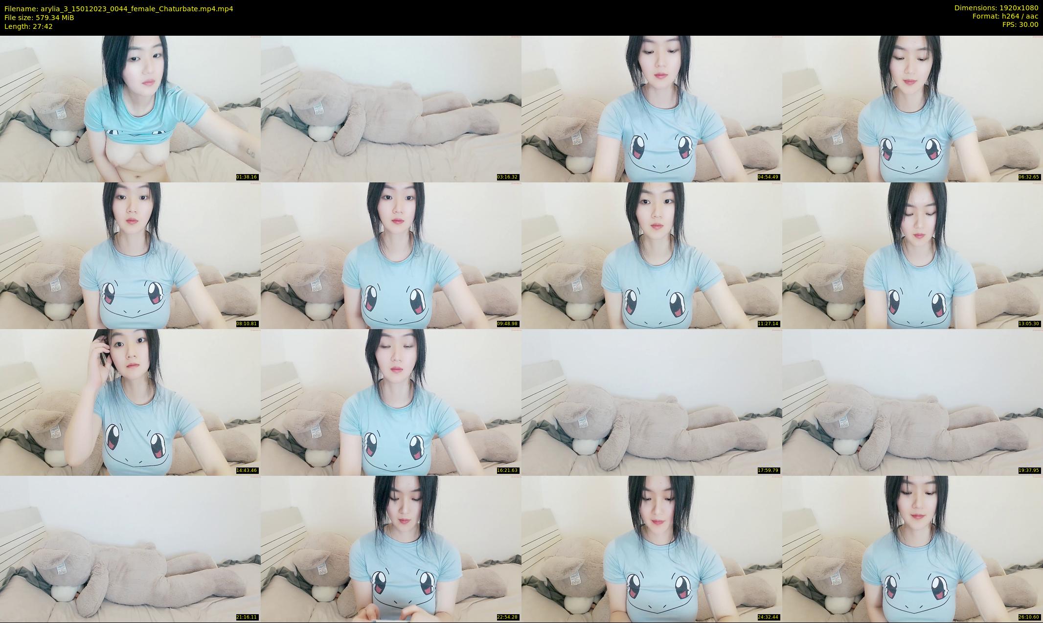 arylia_3 — 28 minute Chaturbate female cam show recording, 1080p, Jan 15, 2023
