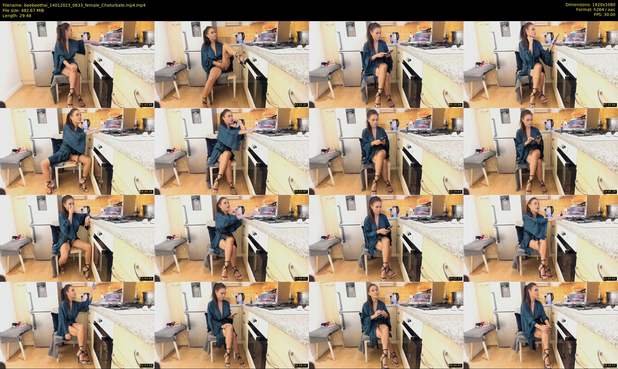 beebeethai — 30 minute Chaturbate female cam show recording, 1080p, Jan 14, 2023