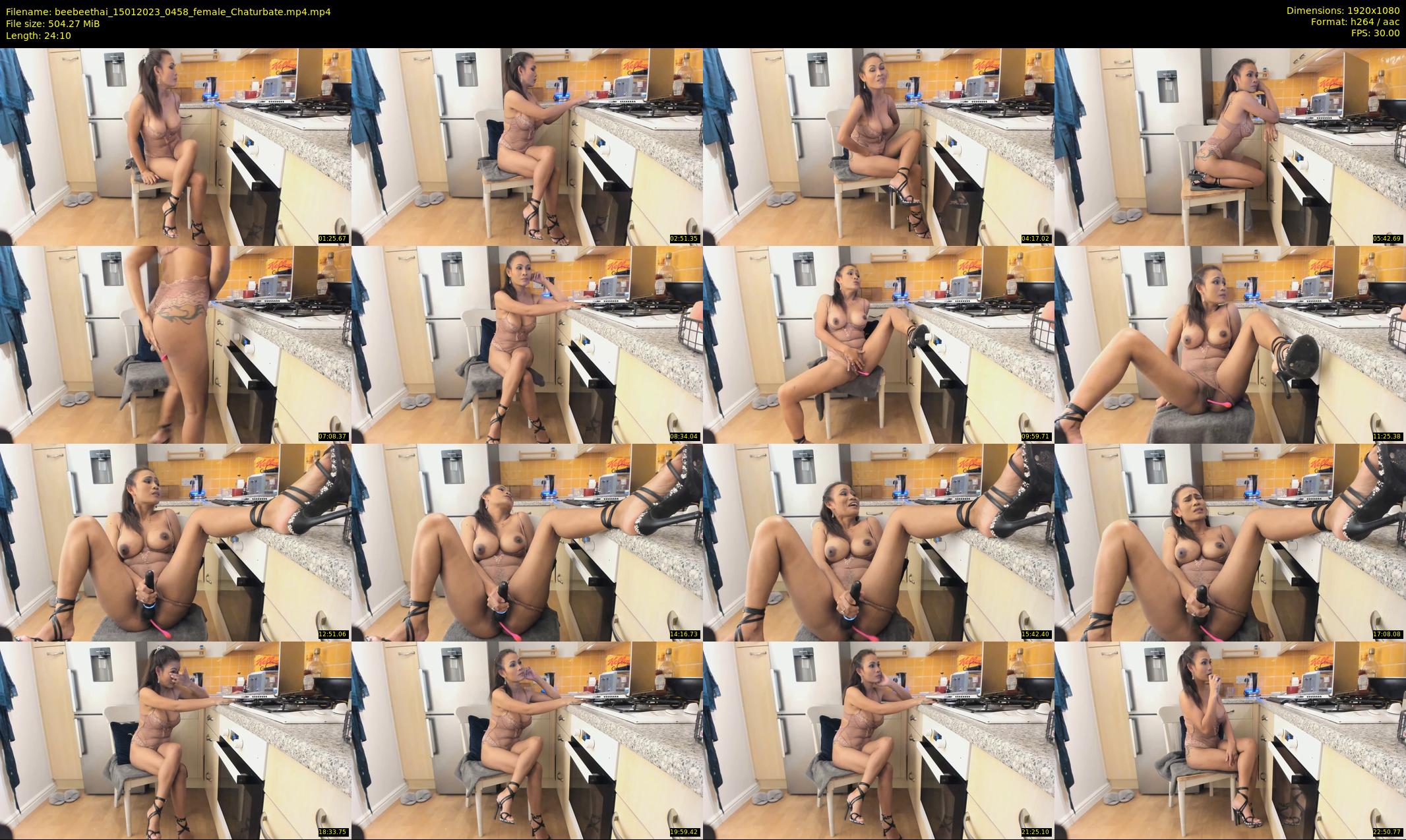 beebeethai — 25 minute Chaturbate female cam show recording, 1080p, Jan 15, 2023