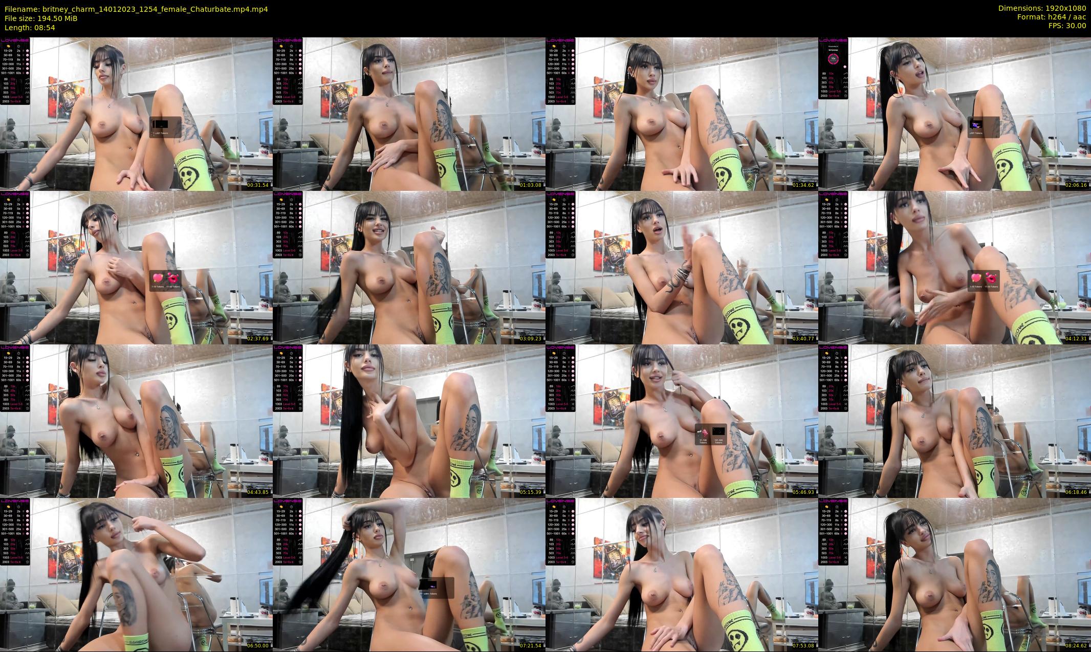britney_charm — 9 minute Chaturbate female cam show recording, 1080p, Jan 14, 2023