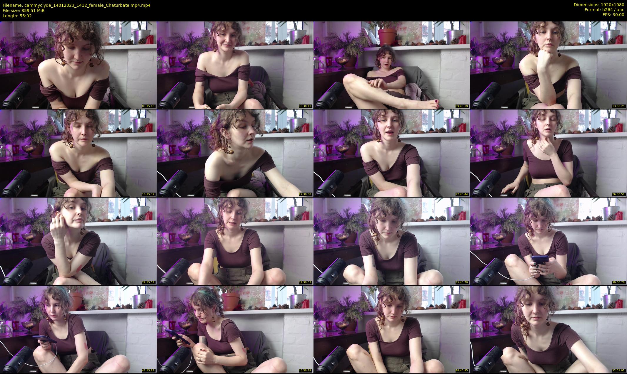 cammyclyde — 56 minute Chaturbate female cam show recording, 1080p, Jan 14, 2023