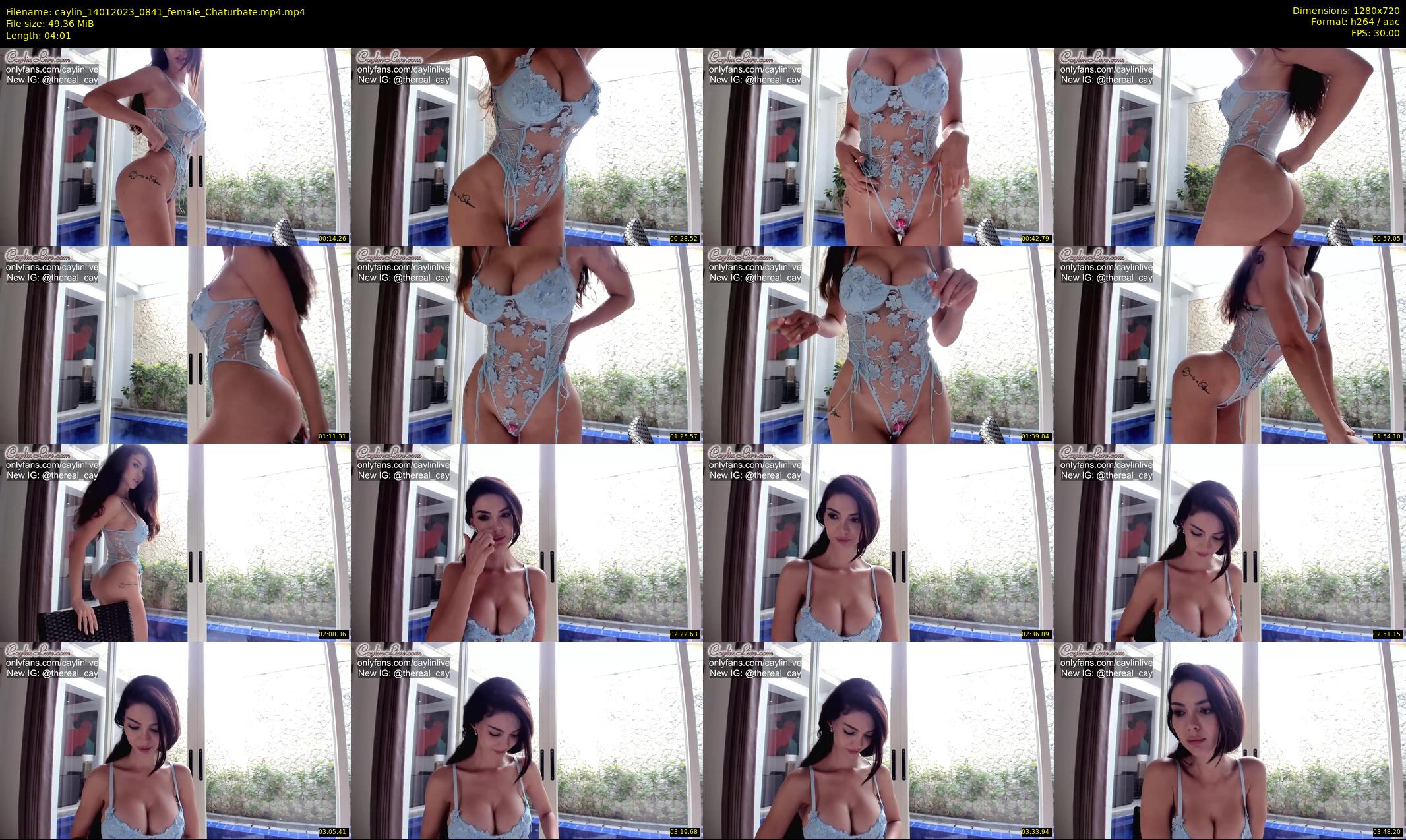 caylin — 5 minute Chaturbate female cam show recording, 720p, Jan 14, 2023
