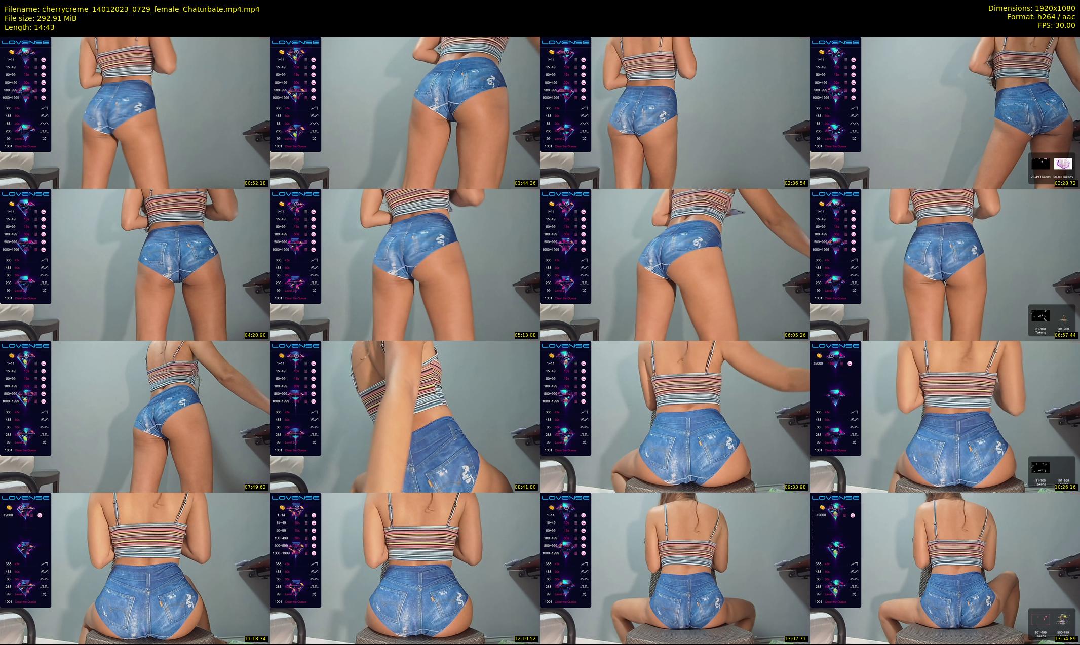 cherrycreme — 15 minute Chaturbate female cam show recording, 1080p, Jan 14, 2023