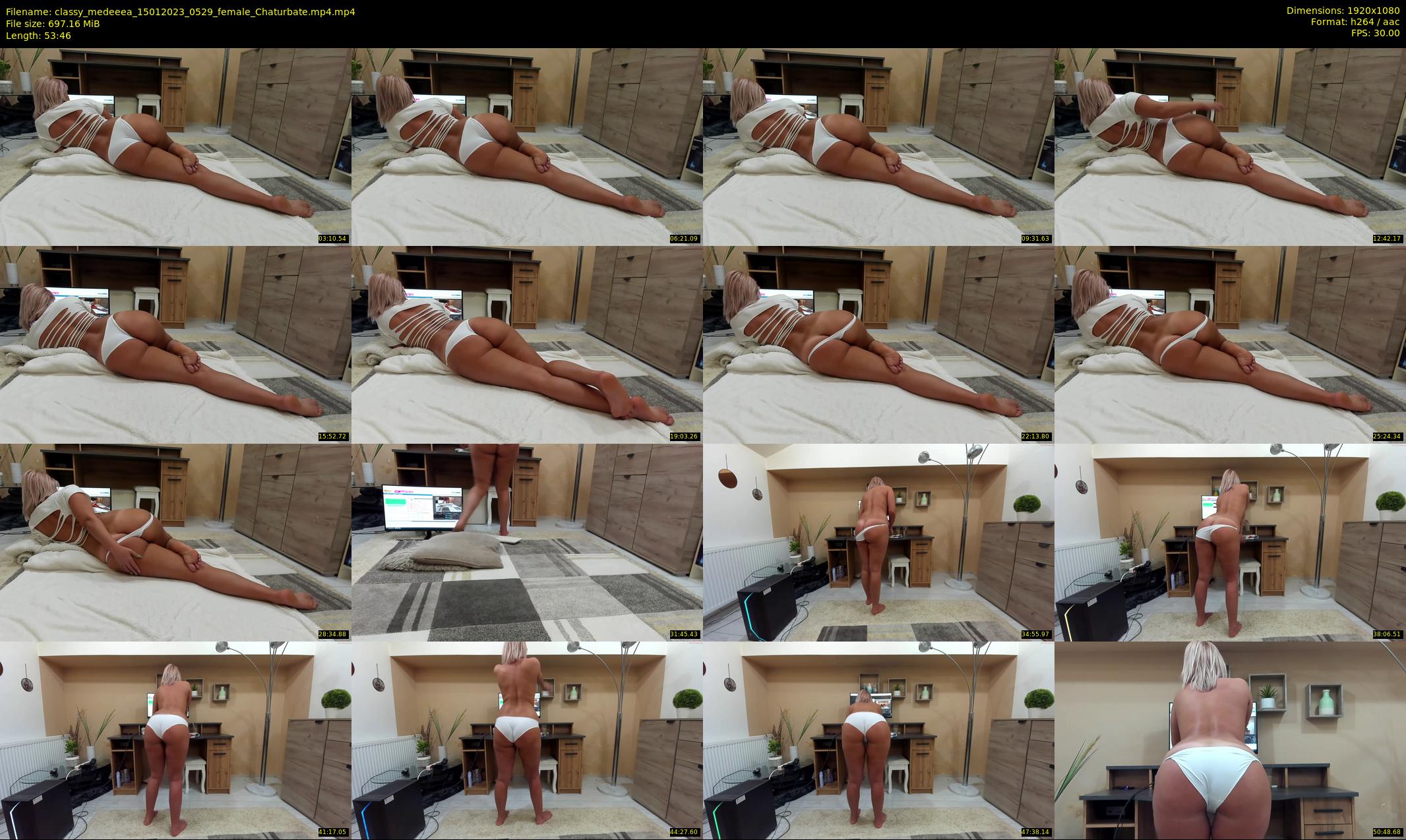 classy_medeeea — 54 minute Chaturbate female cam show recording, 1080p, Jan 15, 2023