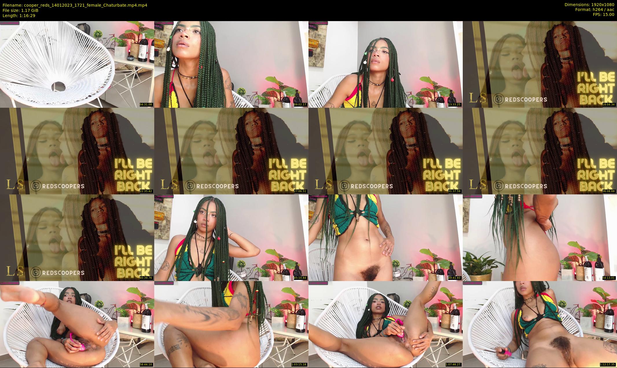 cooper_reds — 77 minute Chaturbate female cam show recording, 1080p, Jan 14, 2023