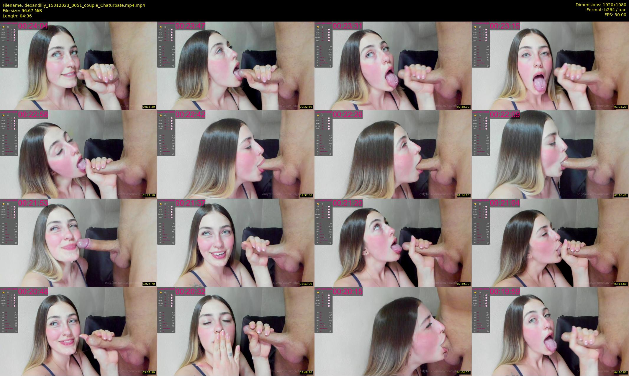 dexandlily — 5 minute Chaturbate couple cam show recording, 1080p, Jan 15, 2023