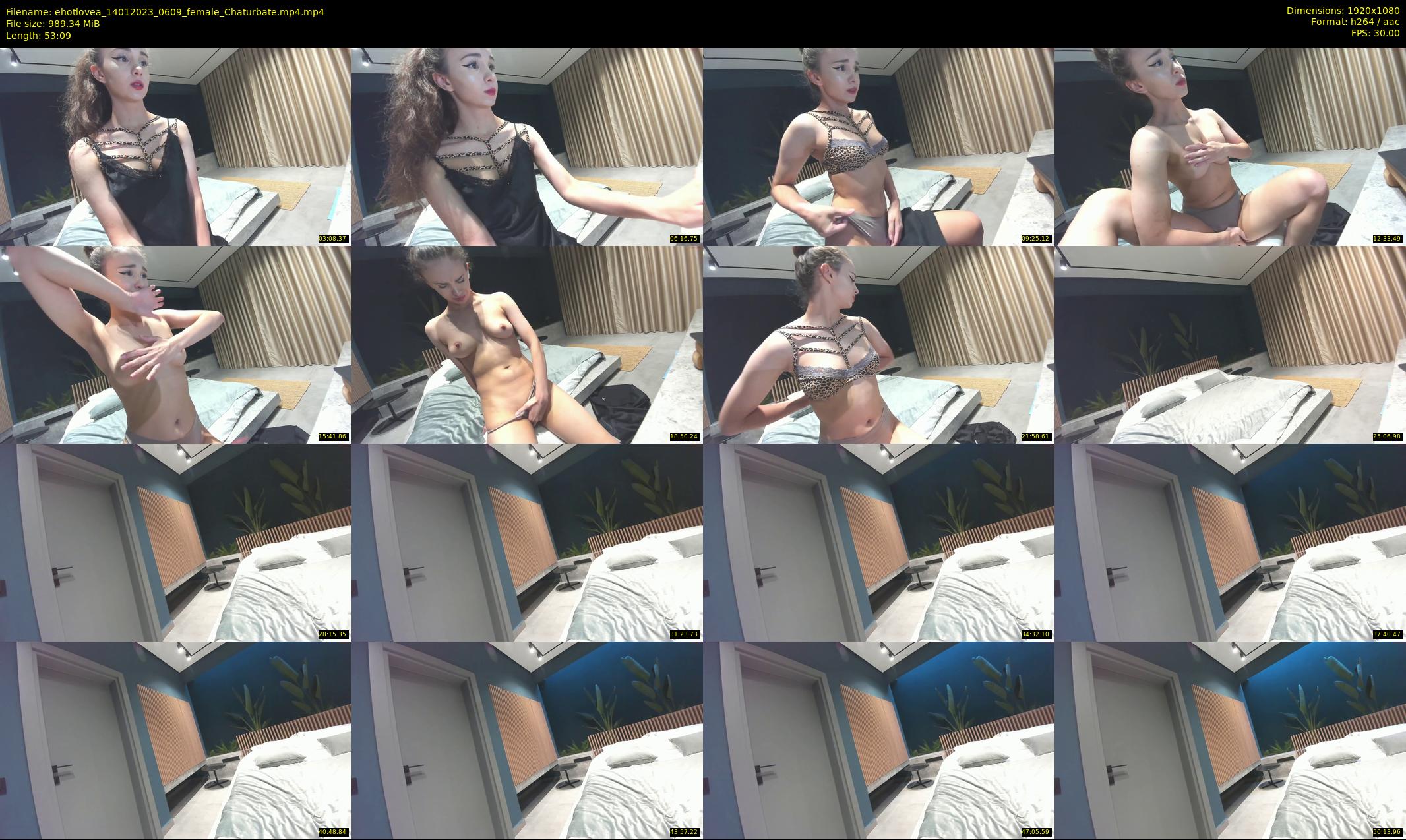 ehotlovea — 54 minute Chaturbate female cam show recording, 1080p, Jan 14, 2023