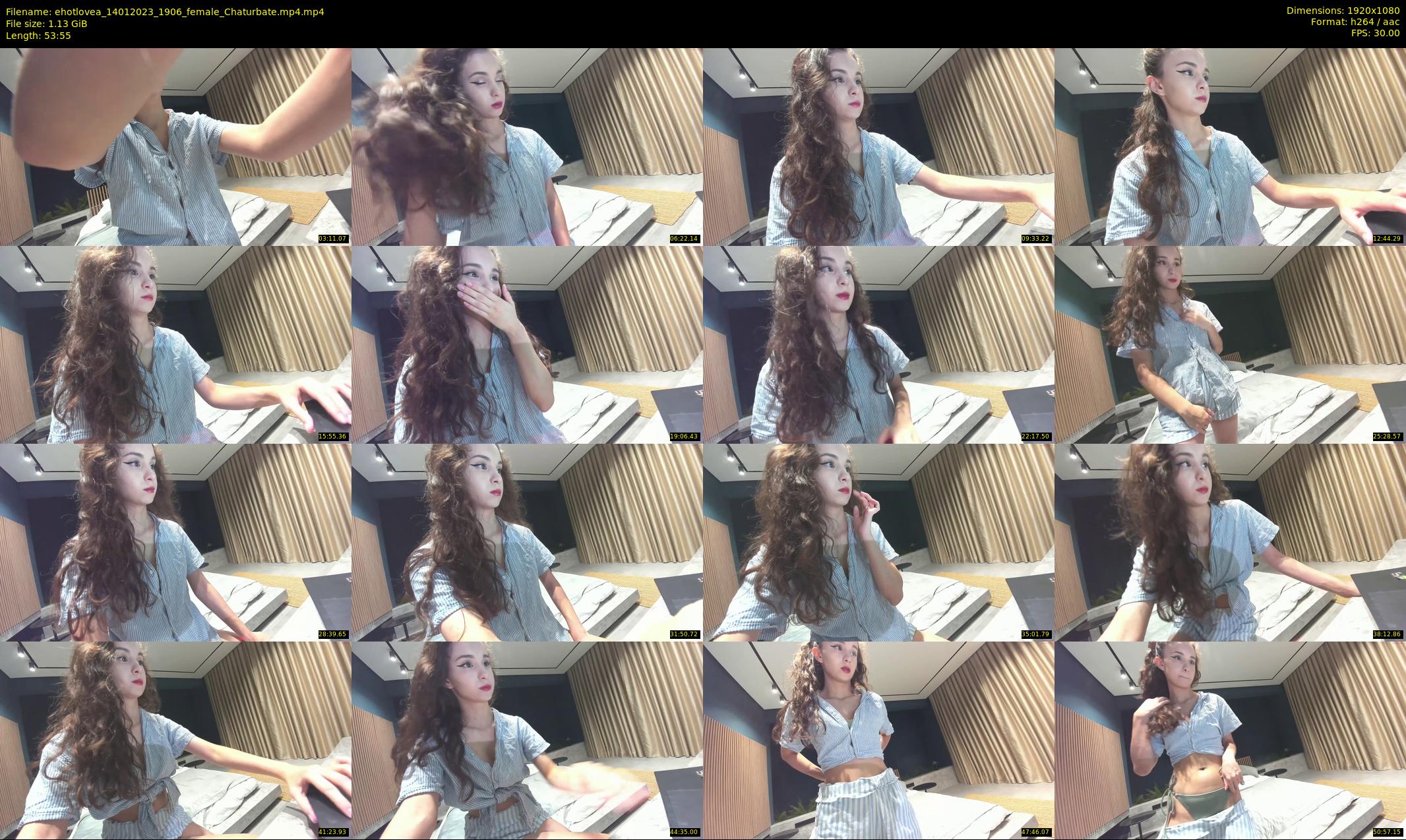 ehotlovea — 54 minute Chaturbate female cam show recording, 1080p, Jan 14, 2023