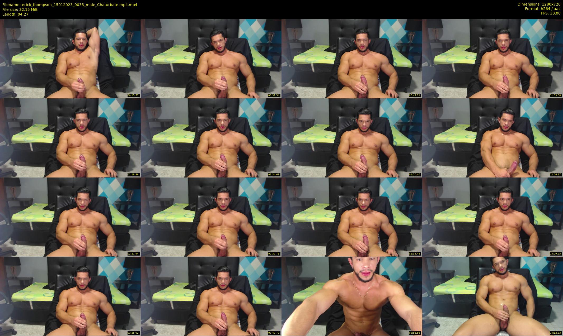 erick_thompson — 5 minute Chaturbate male cam show recording, 720p, Jan 15, 2023