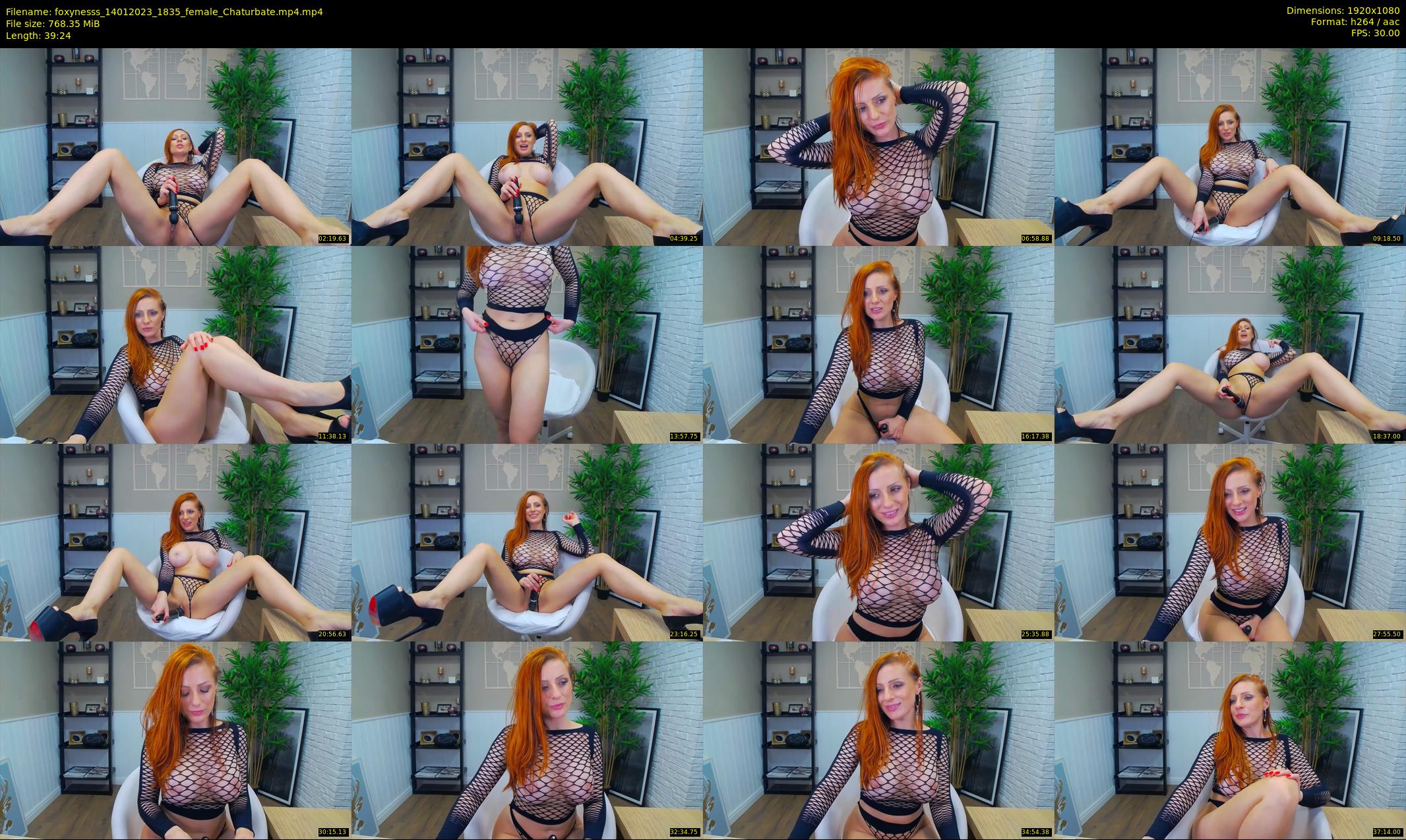 foxynesss — 40 minute Chaturbate female cam show recording, 1080p, Jan 14, 2023