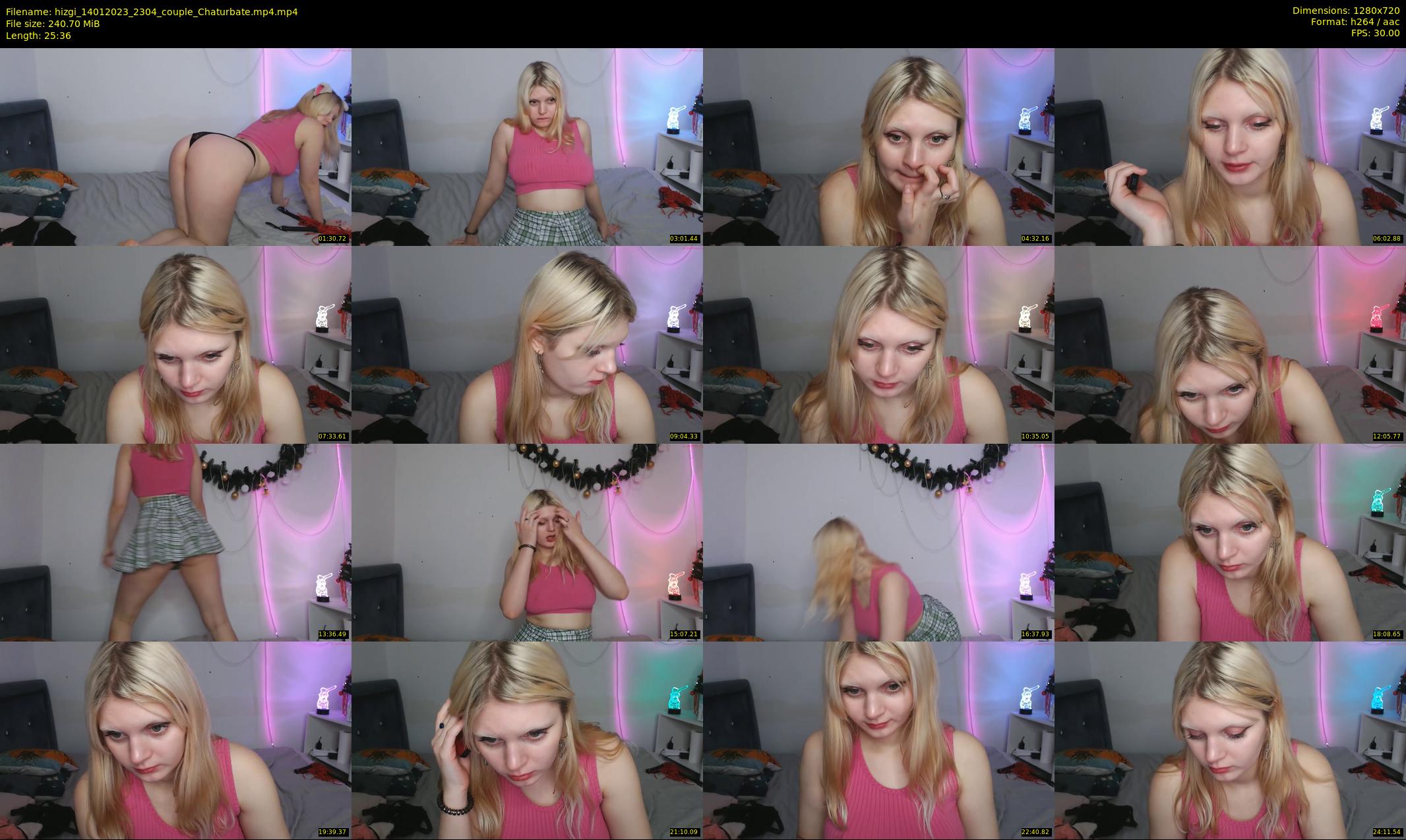 hizgi — 26 minute Chaturbate couple cam show recording, 720p, Jan 14, 2023