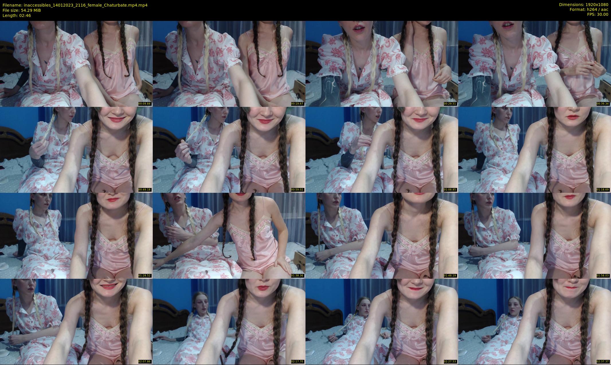 inaccessibles — 3 minute Chaturbate female cam show recording, 1080p, Jan 14, 2023