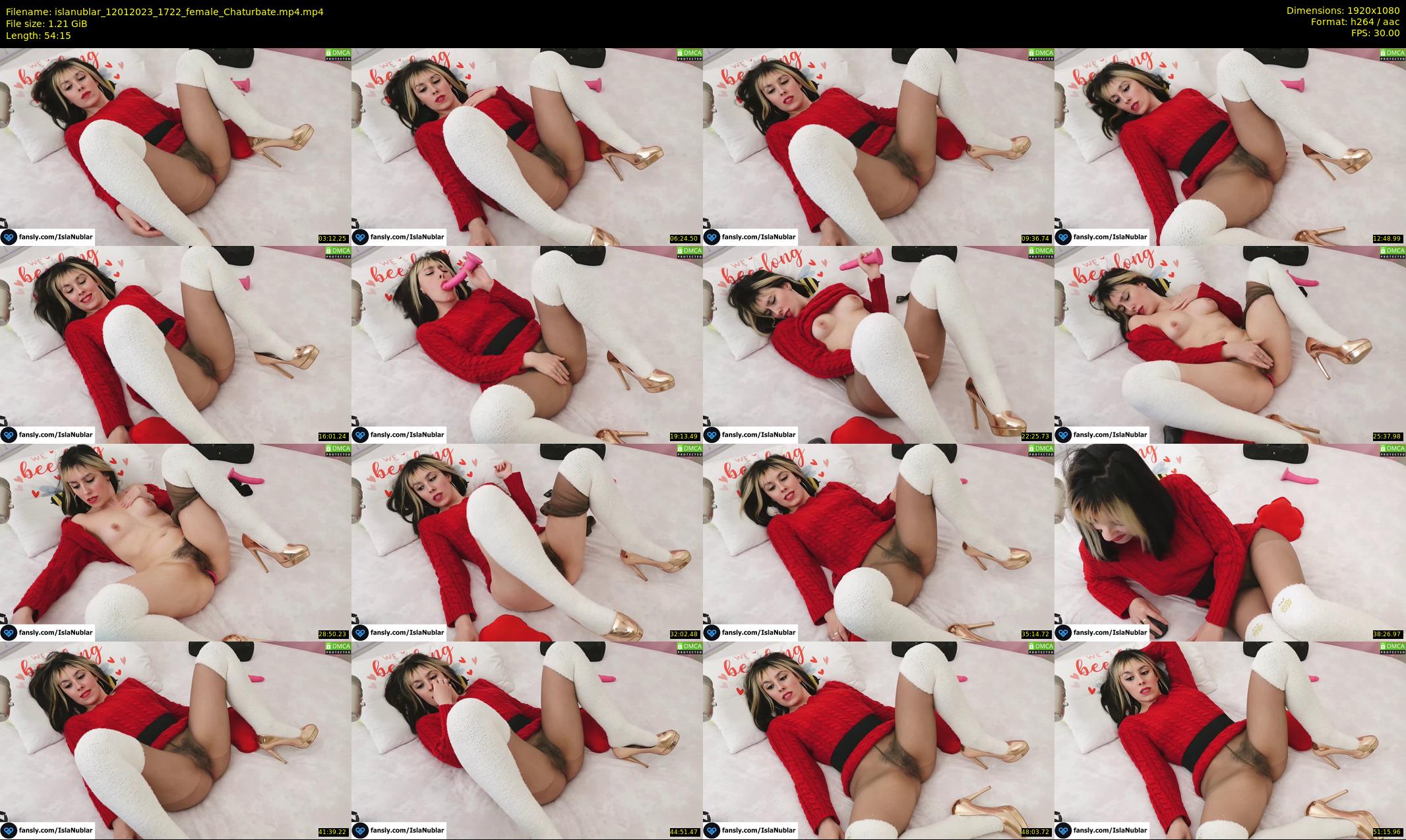 islanublar — 55 minute Chaturbate female cam show recording, 1080p, Jan 12, 2023