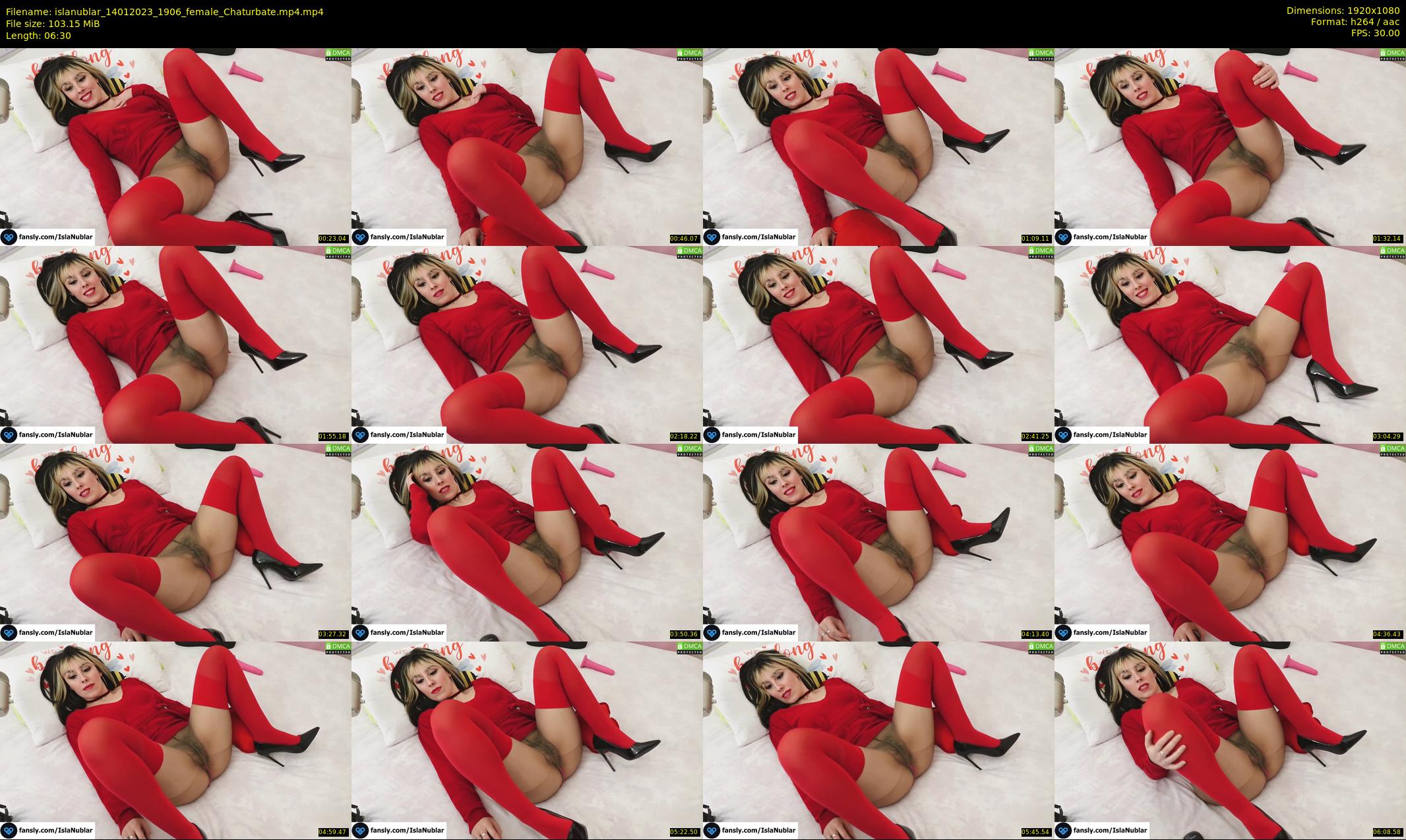 islanublar — 7 minute Chaturbate female cam show recording, 1080p, Jan 14, 2023
