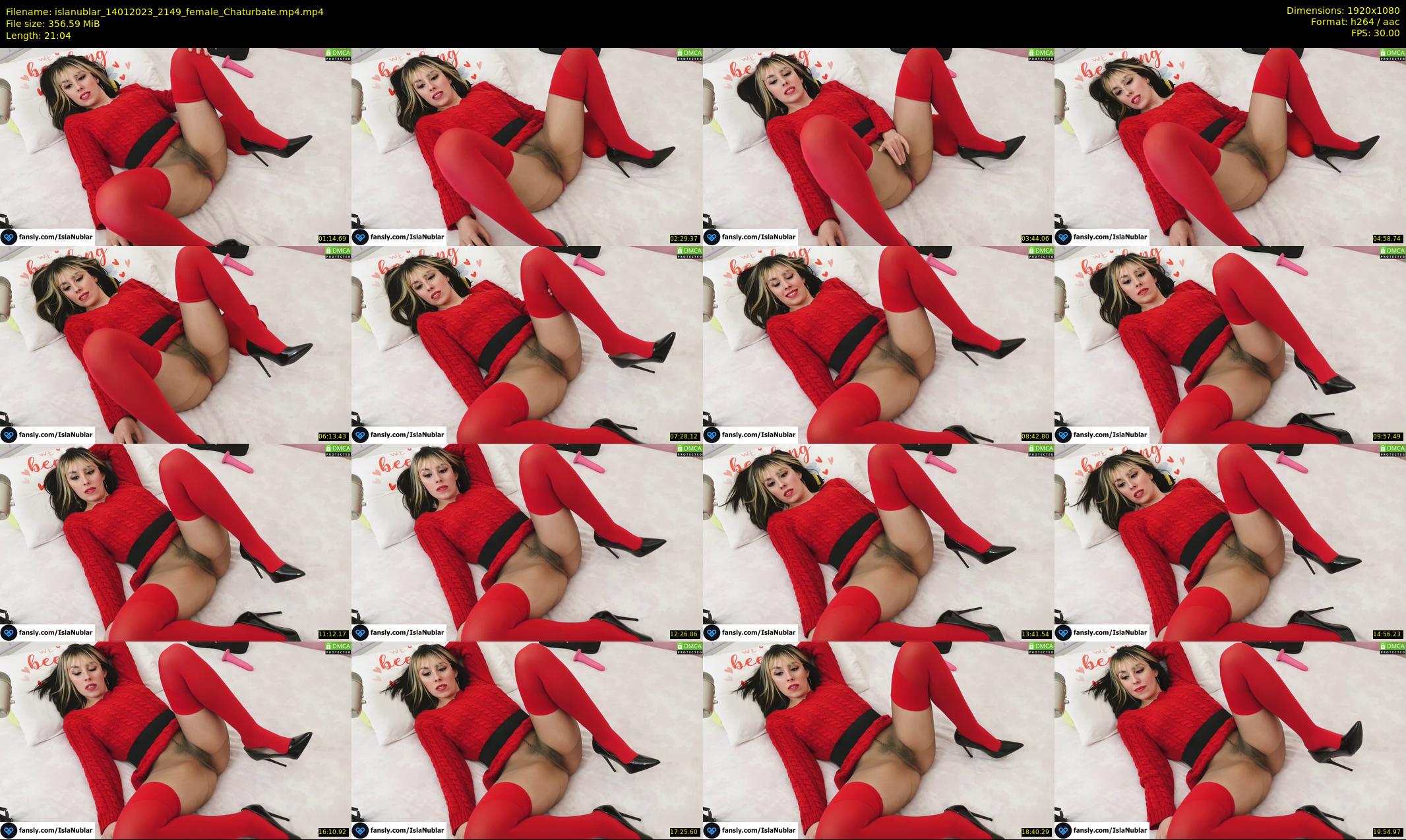islanublar — 22 minute Chaturbate female cam show recording, 1080p, Jan 14, 2023