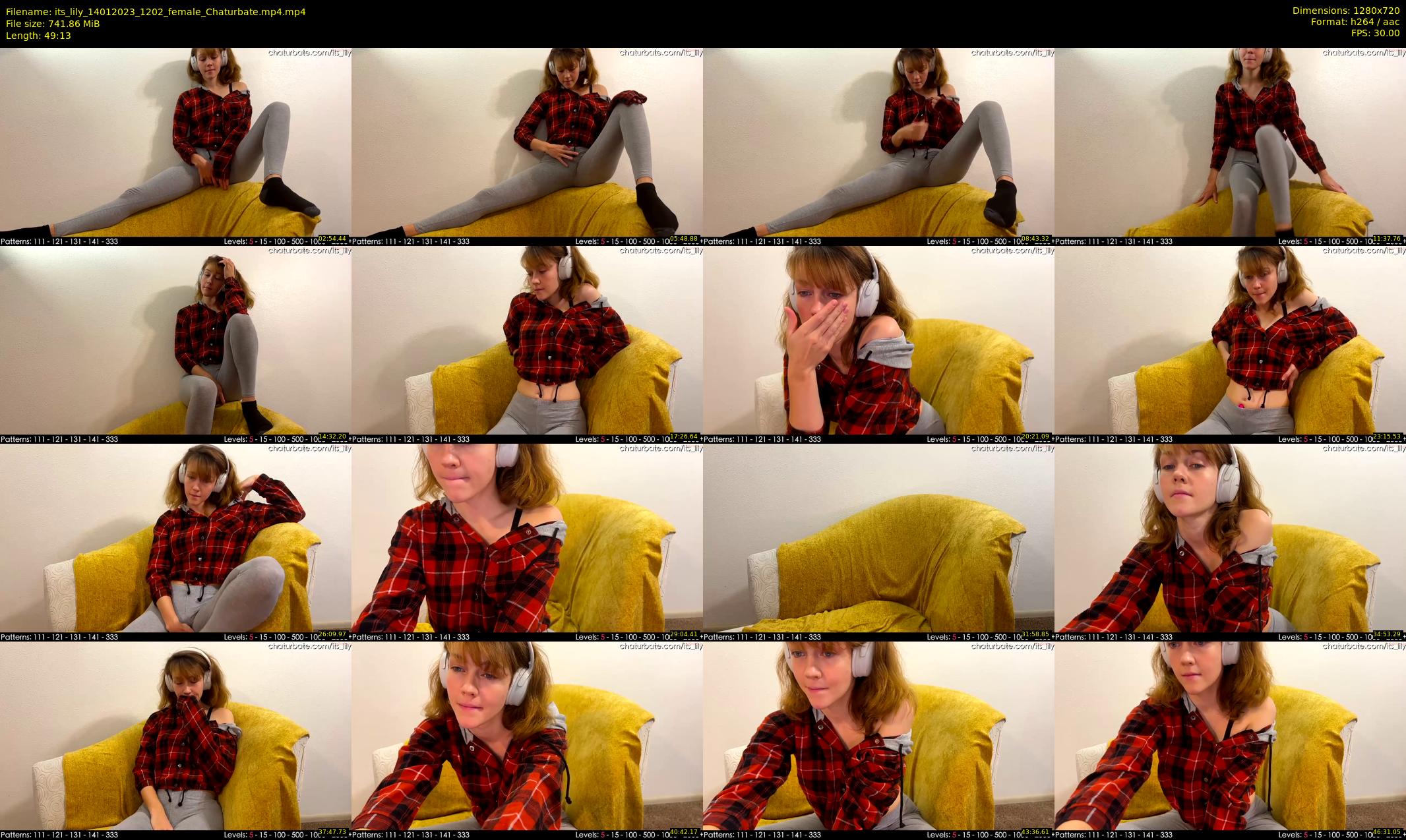 its_lily — 50 minute Chaturbate female cam show recording, 720p, Jan 14, 2023