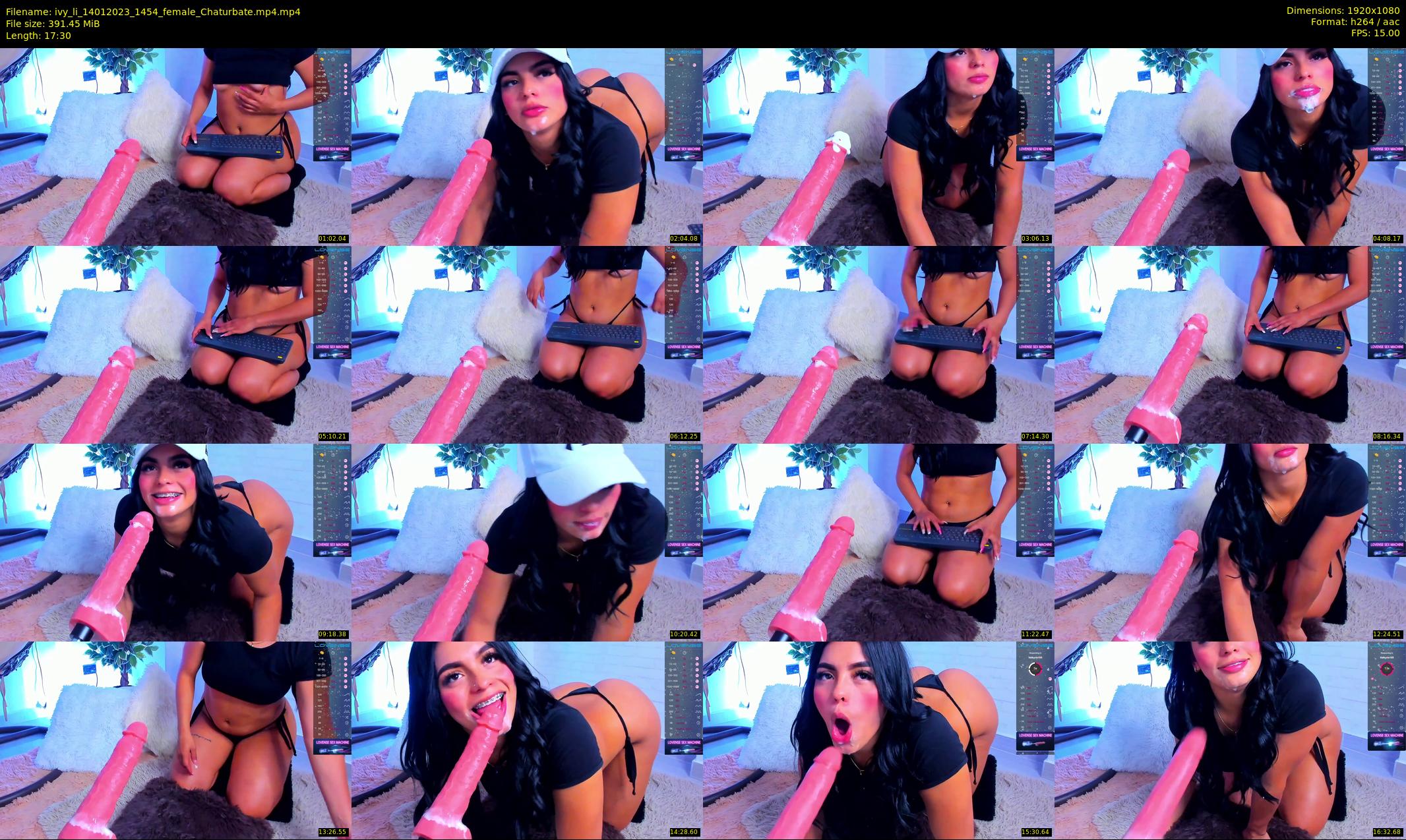 ivy_li — 18 minute Chaturbate female cam show recording, 1080p, Jan 14, 2023