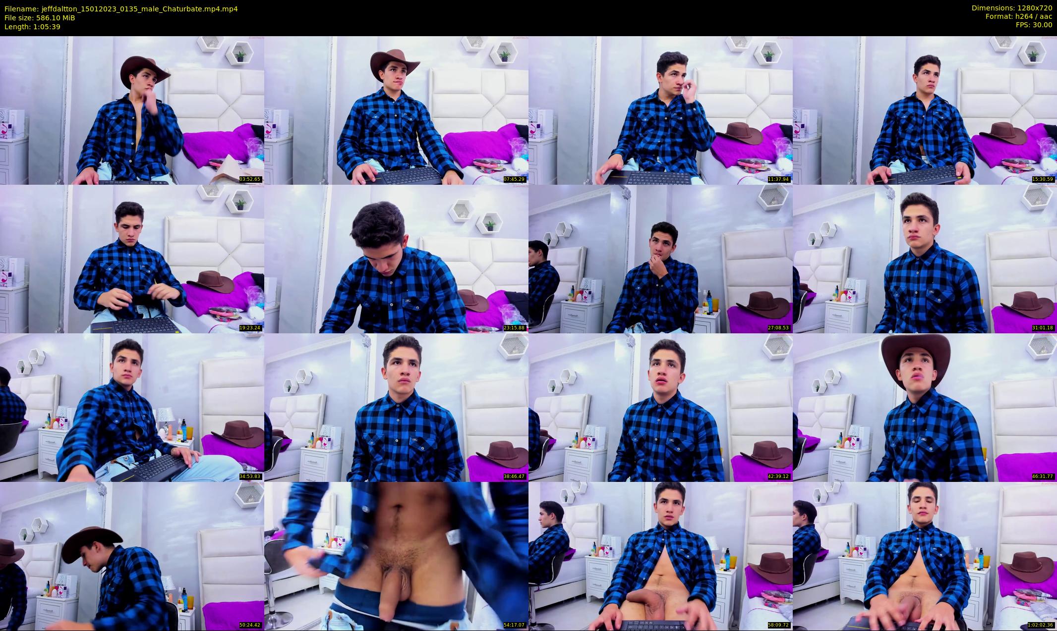 jeffdaltton — 66 minute Chaturbate male cam show recording, 720p, Jan 15, 2023