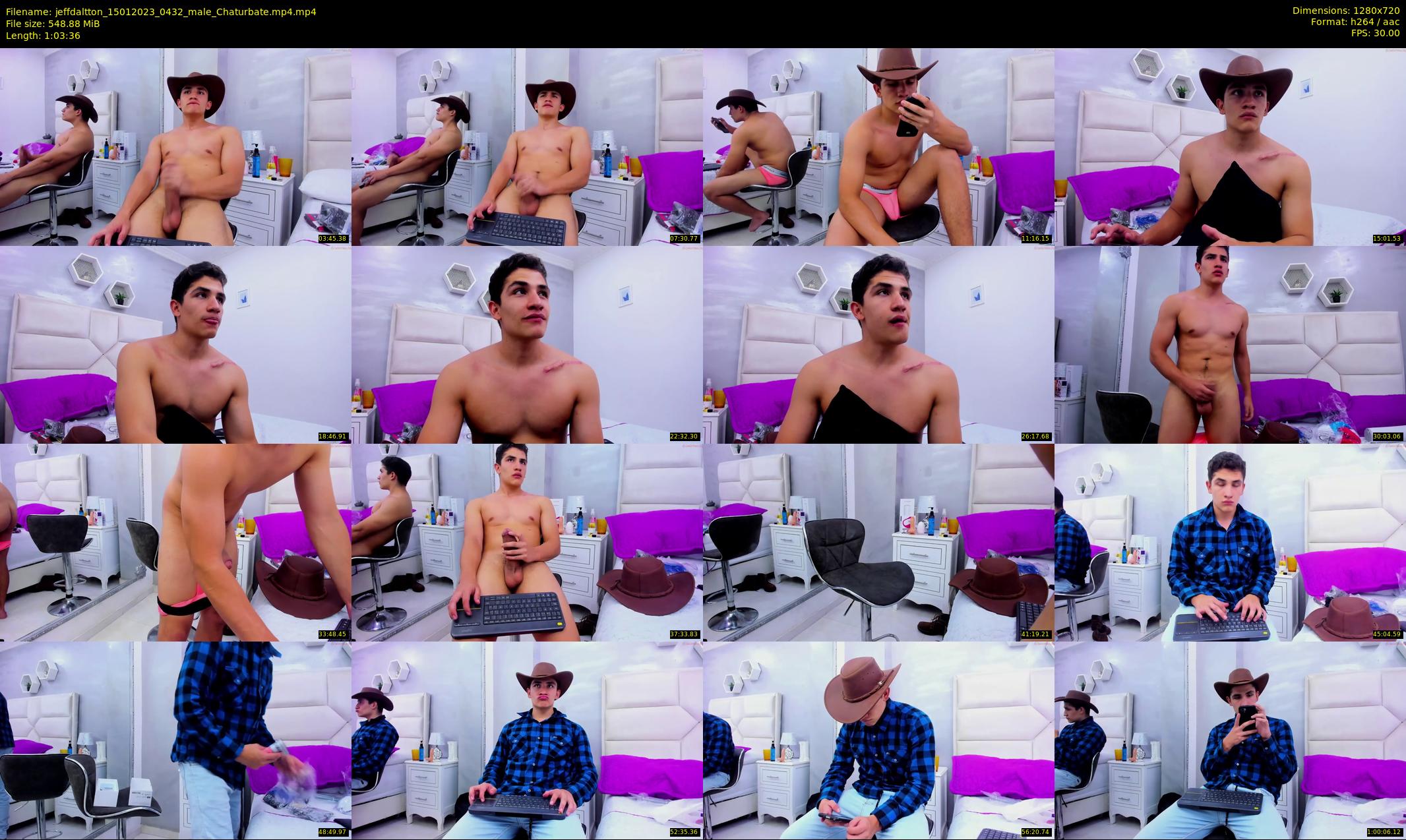 jeffdaltton — 64 minute Chaturbate male cam show recording, 720p, Jan 15, 2023
