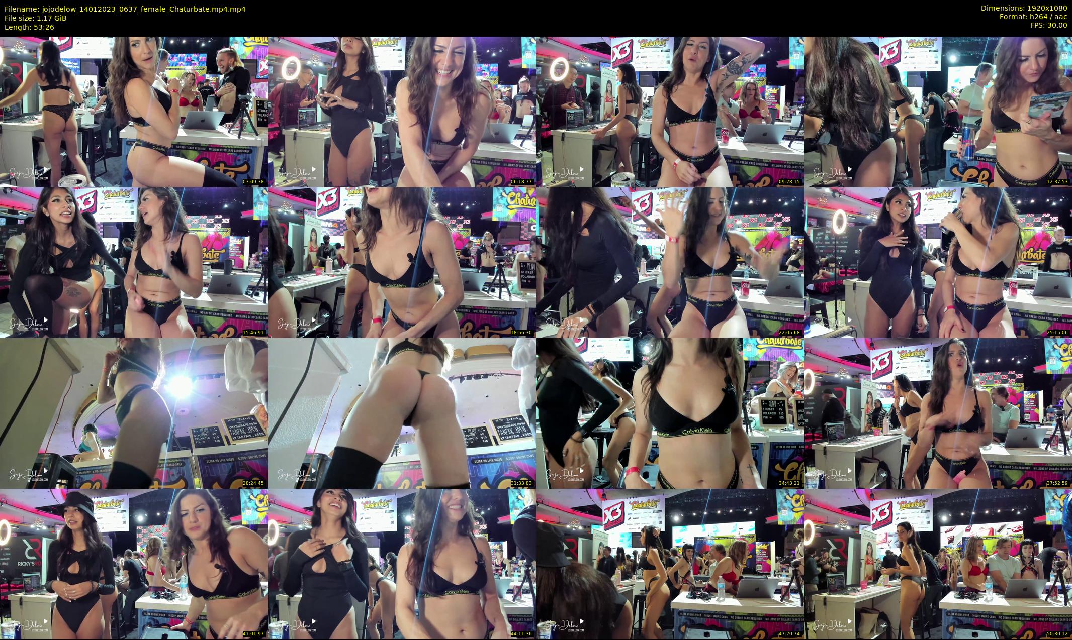 jojodelow — 54 minute Chaturbate female cam show recording, 1080p, Jan 14, 2023