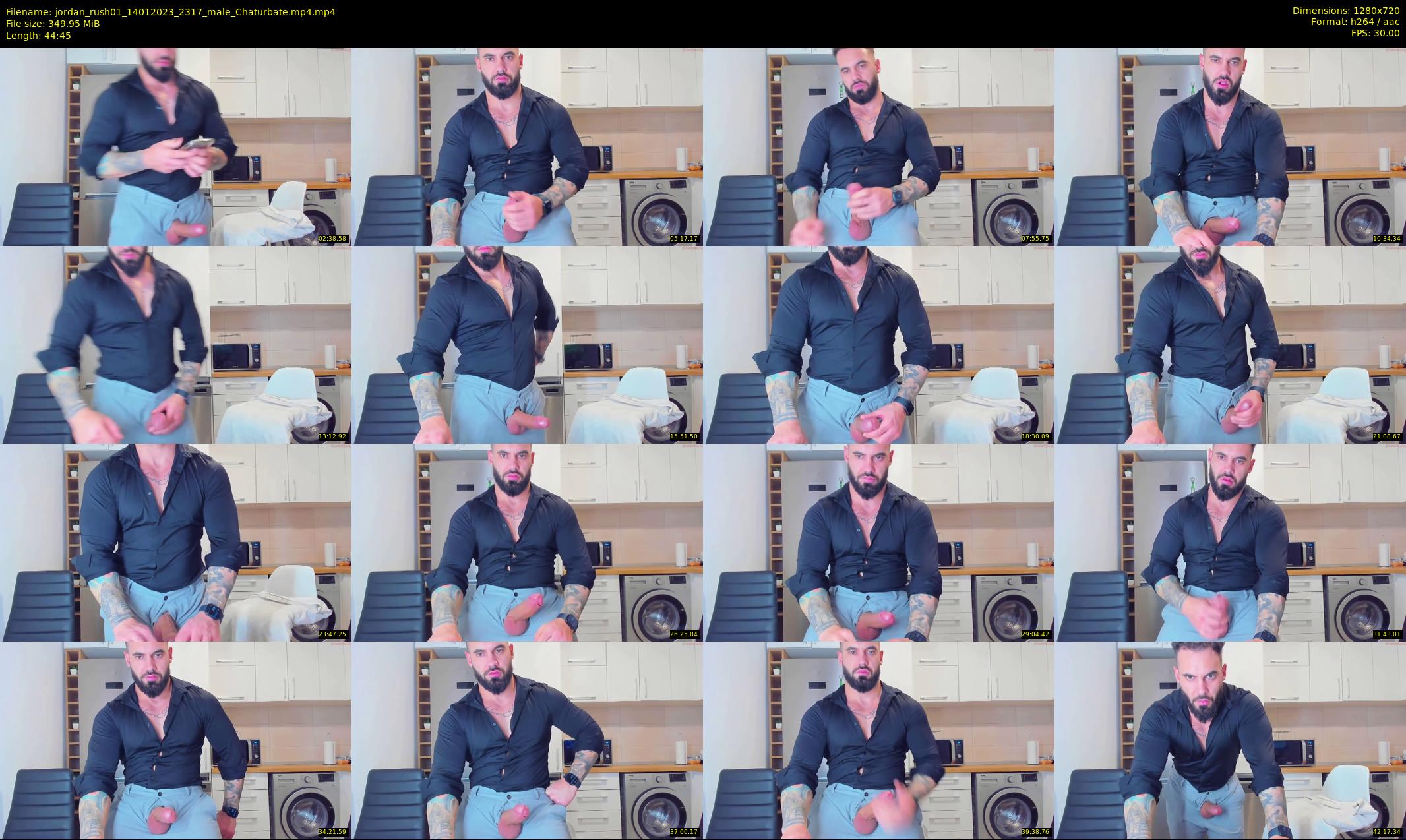 jordan_rush01 — 45 minute Chaturbate male cam show recording, 720p, Jan 14, 2023