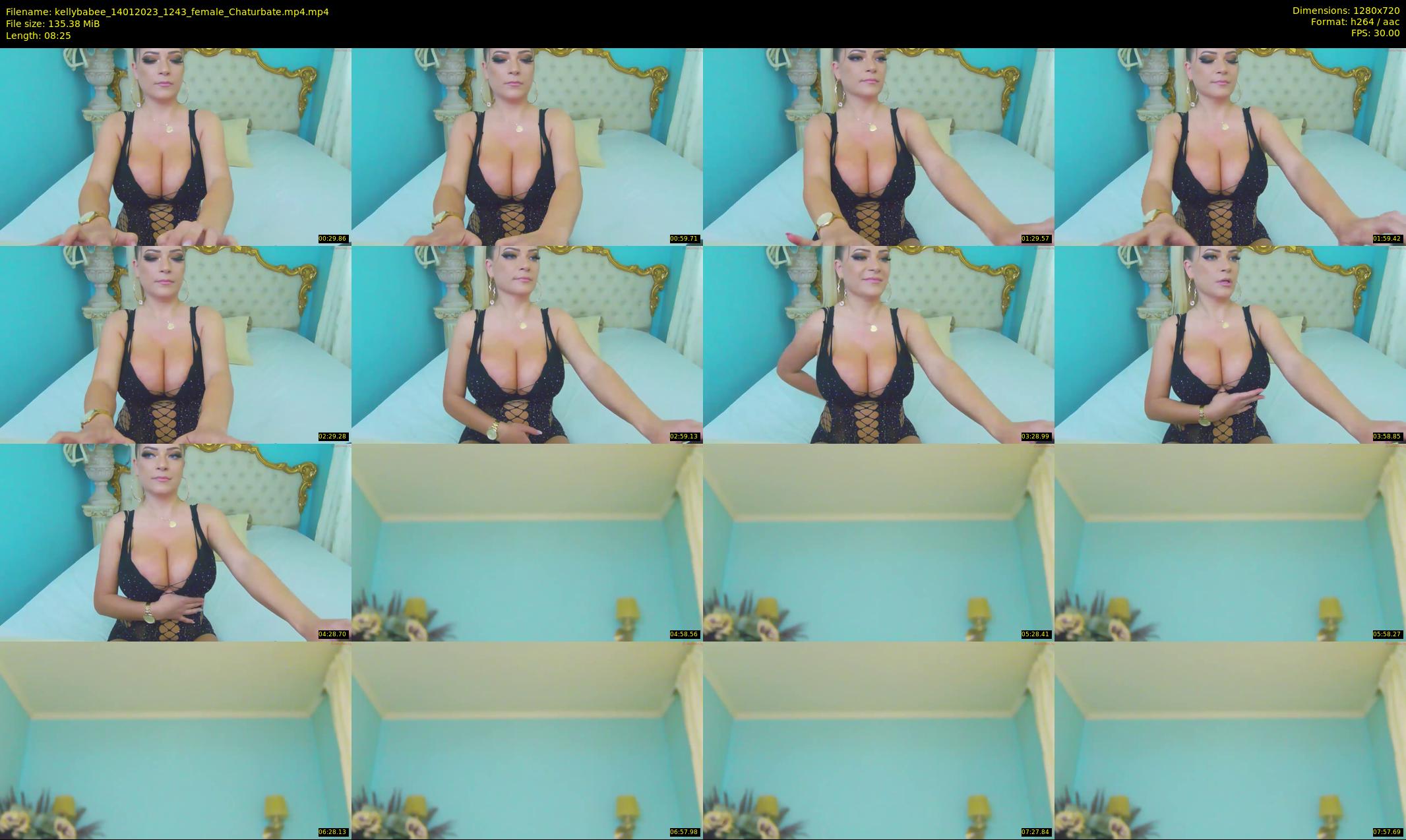 kellybabee — 9 minute Chaturbate female cam show recording, 720p, Jan 14, 2023