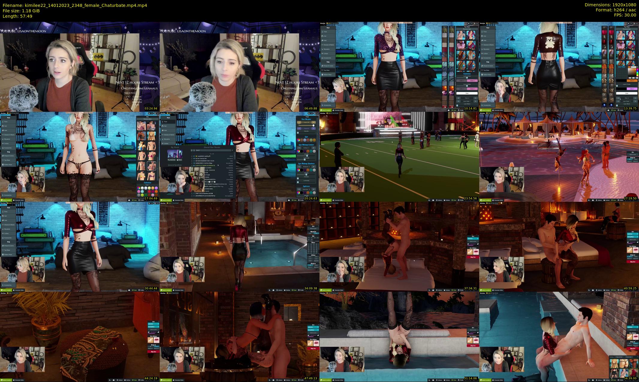 kimilee22 — 58 minute Chaturbate female cam show recording, 1080p, Jan 14, 2023
