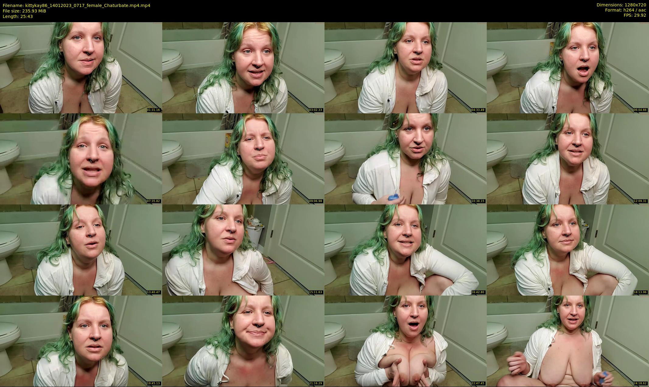 kittykay86 — 26 minute Chaturbate female cam show recording, 720p, Jan 14, 2023