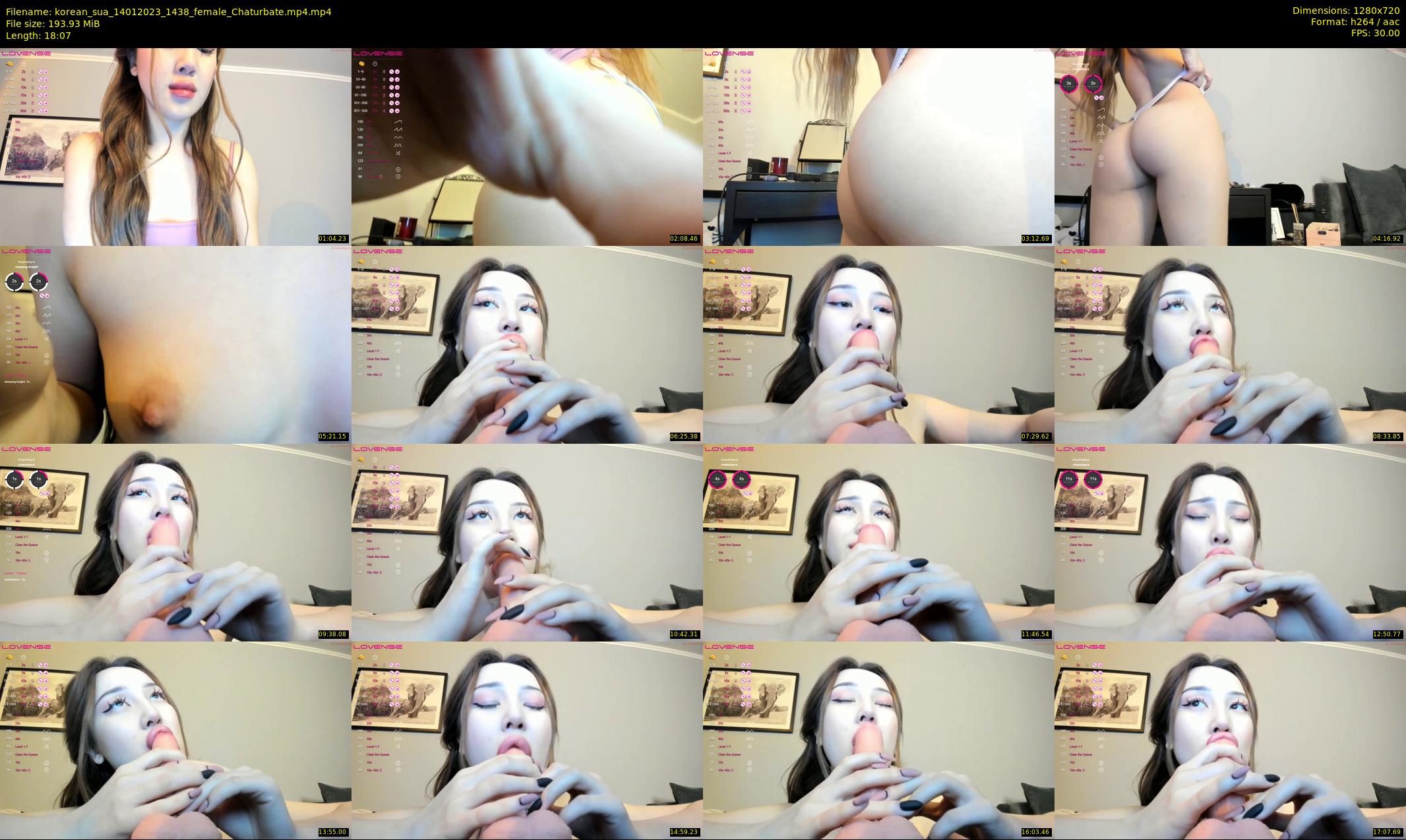 korean_sua — 19 minute Chaturbate female cam show recording, 720p, Jan 14, 2023