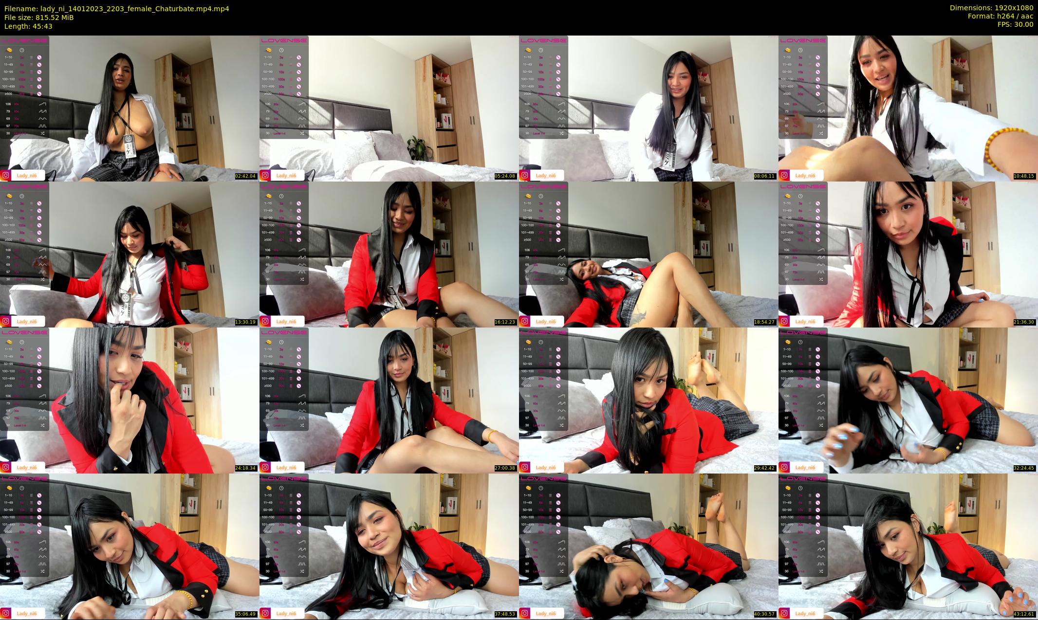 lady_ni — 46 minute Chaturbate female cam show recording, 1080p, Jan 14, 2023