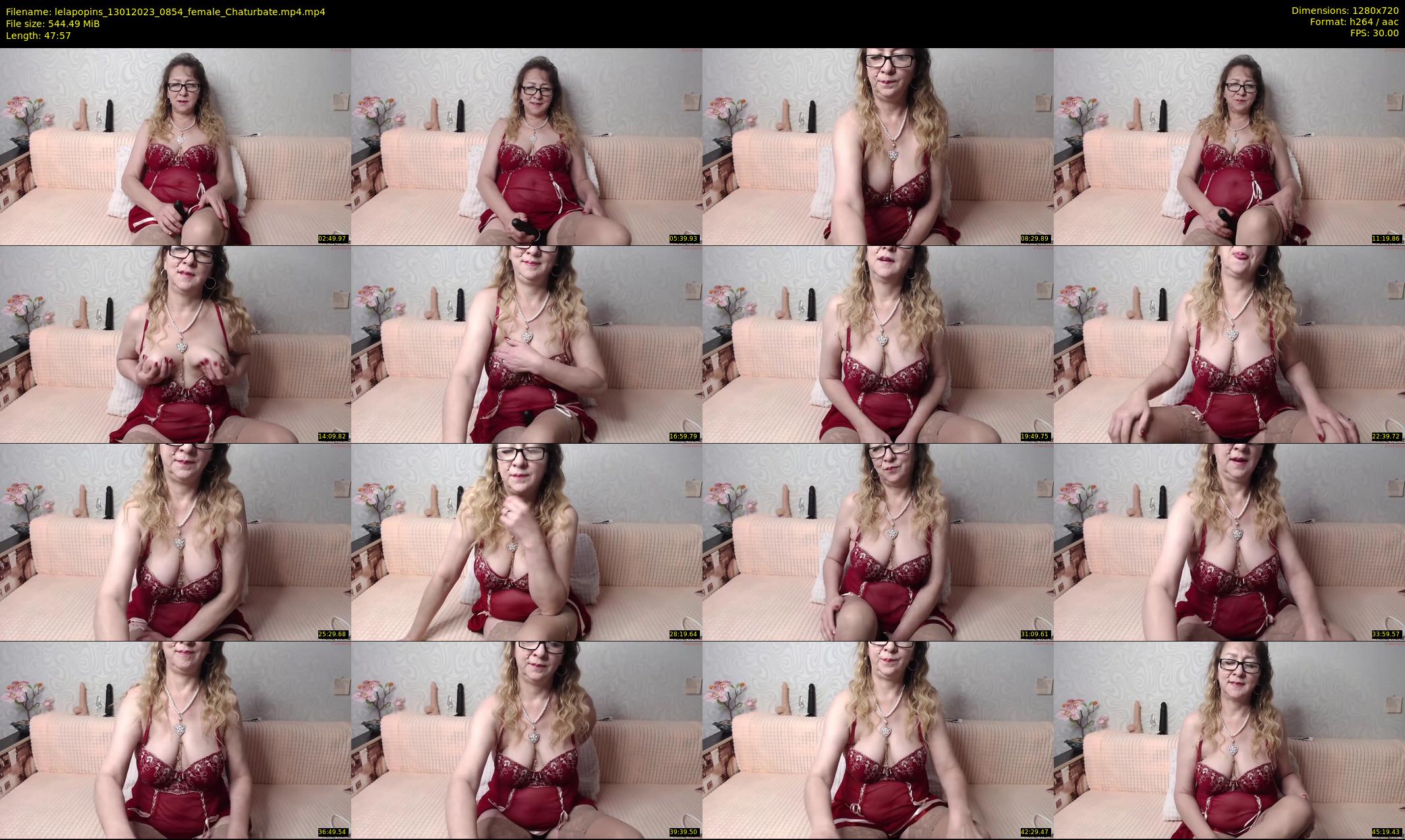 lelapopins — 48 minute Chaturbate female cam show recording, 720p, Jan 13, 2023