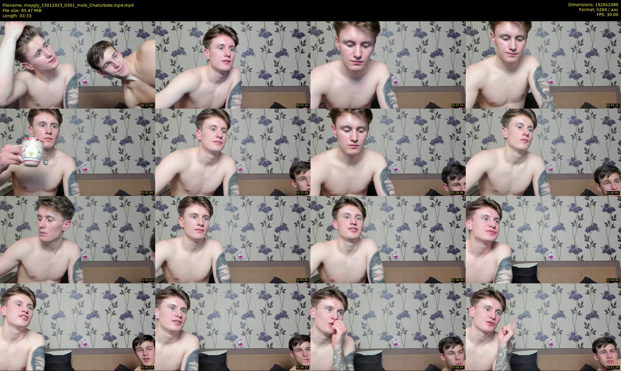 maygly — 4 minute Chaturbate male cam show recording, 1080p, Jan 15, 2023