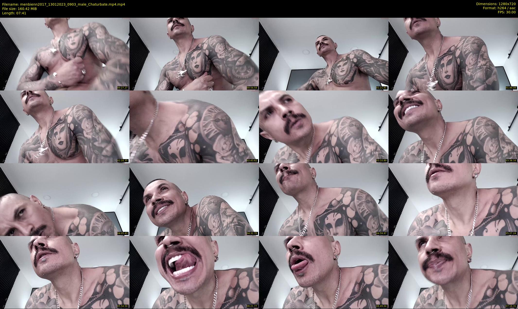 menbienn2017 — 8 minute Chaturbate male cam show recording, 720p, Jan 13, 2023