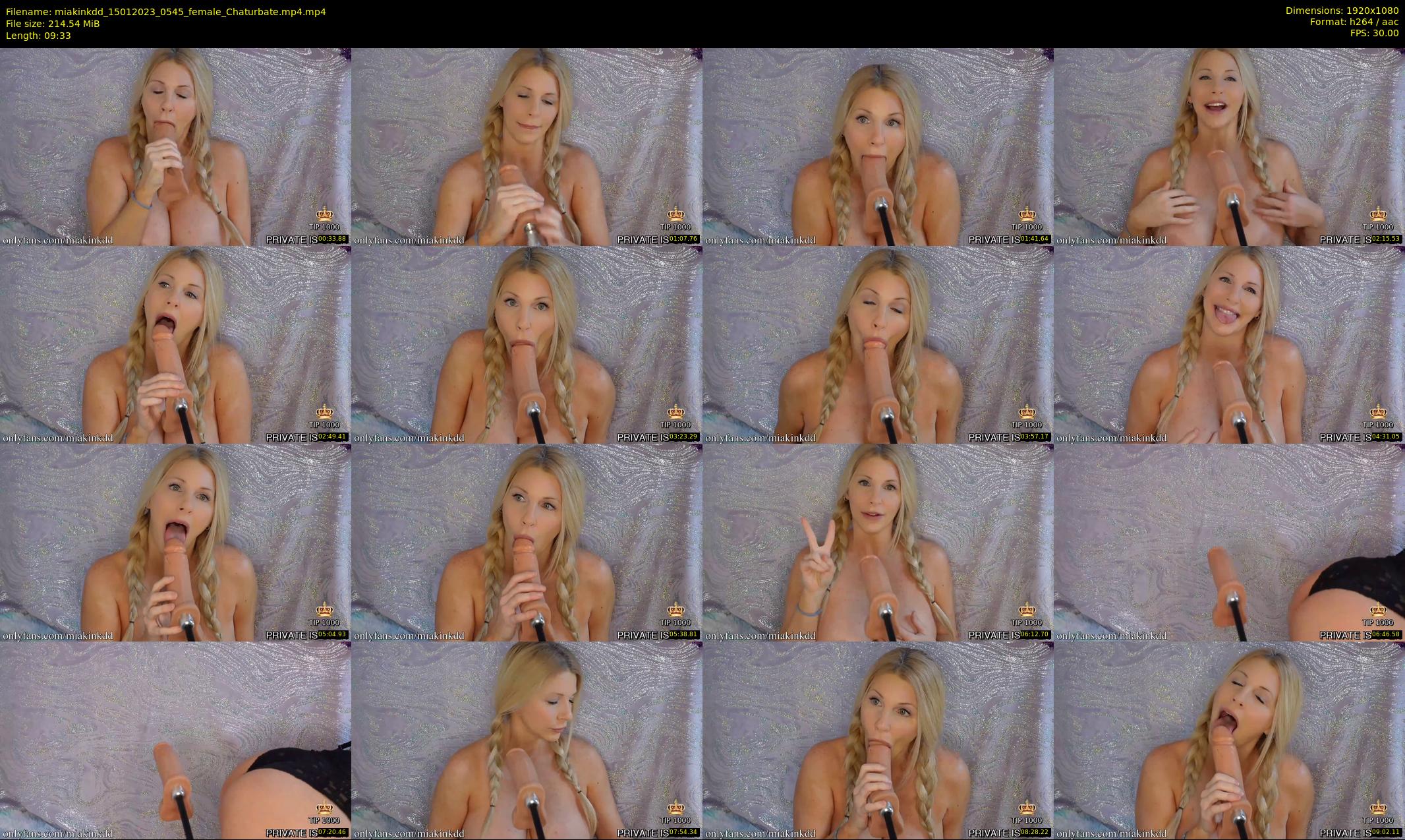 miakinkdd — 10 minute Chaturbate female cam show recording, 1080p, Jan 15, 2023