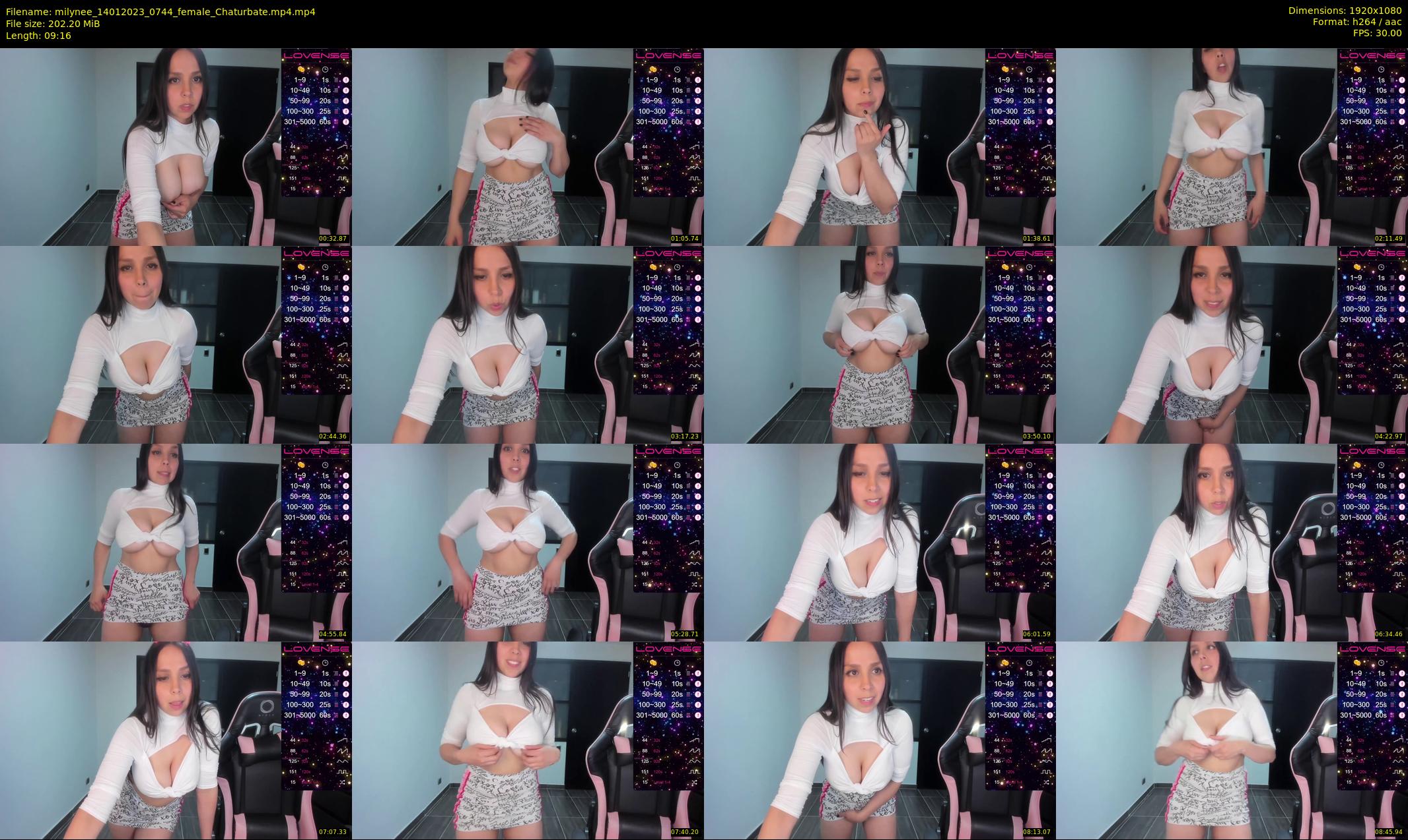 milynee — 10 minute Chaturbate female cam show recording, 1080p, Jan 14, 2023