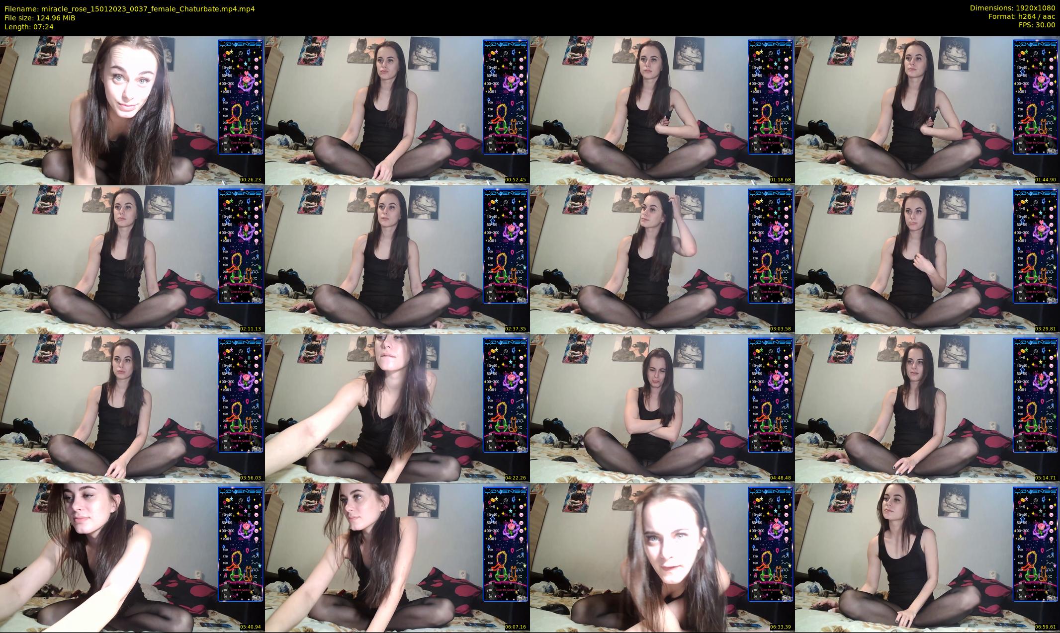miracle_rose — 8 minute Chaturbate female cam show recording, 1080p, Jan 15, 2023
