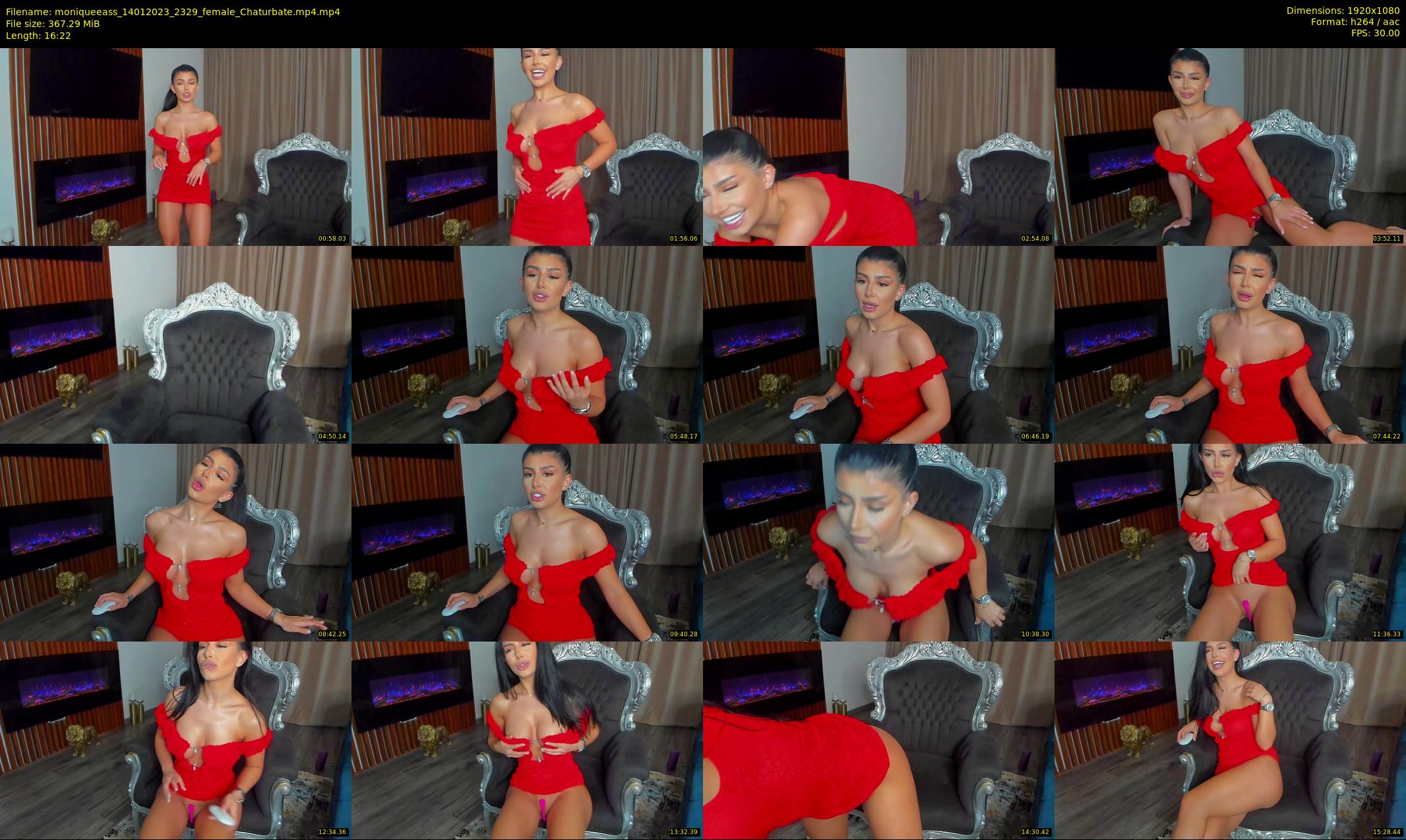 moniqueeass — 17 minute Chaturbate female cam show recording, 1080p, Jan 14, 2023