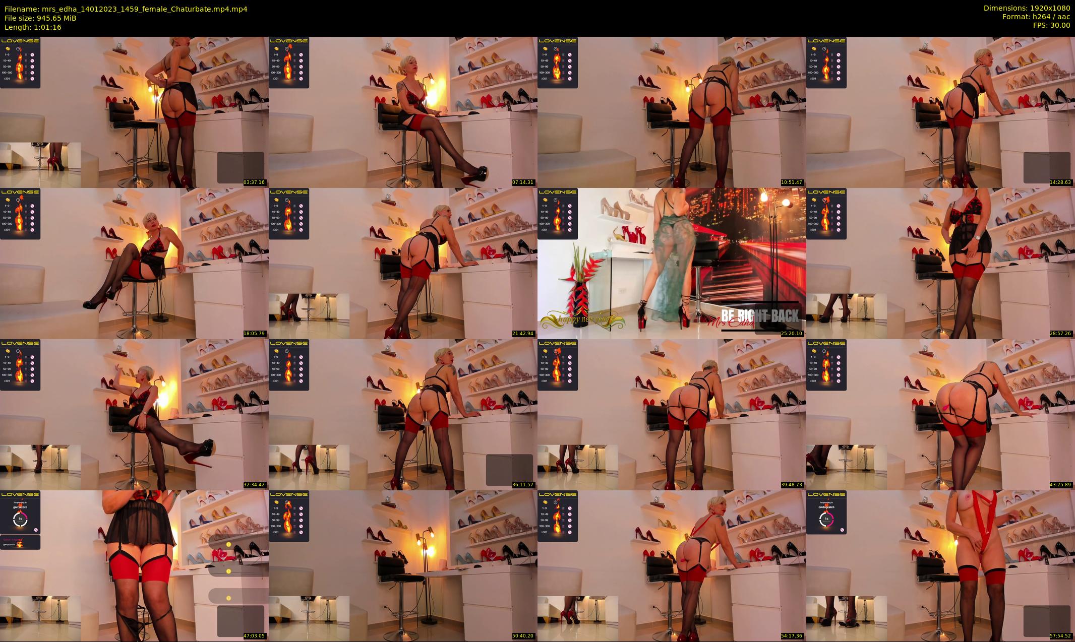 mrs_edha — 62 minute Chaturbate female cam show recording, 1080p, Jan 14, 2023