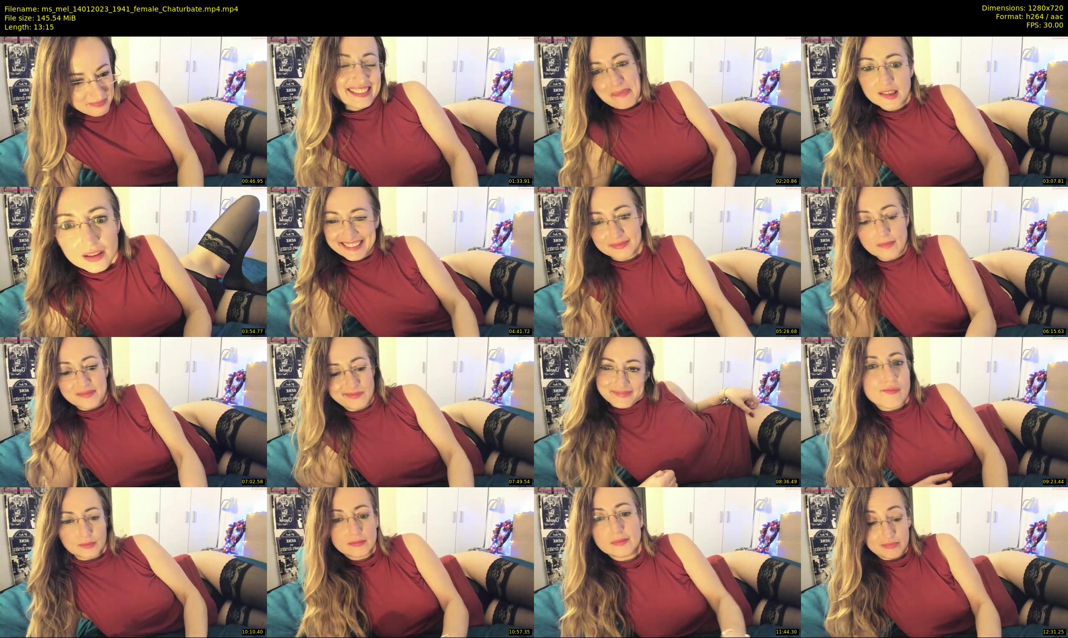 ms_mel — 14 minute Chaturbate female cam show recording, 720p, Jan 14, 2023