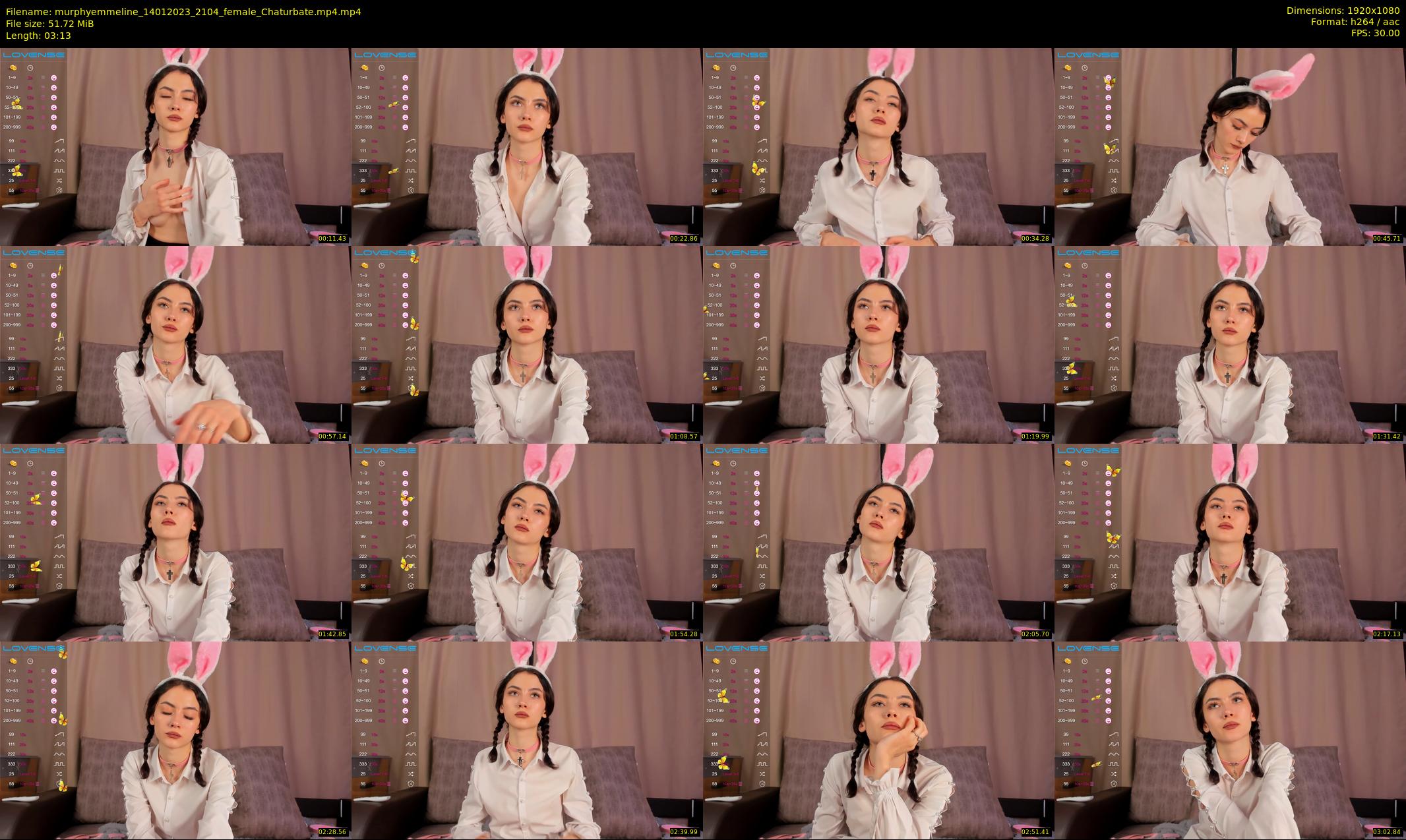murphyemmeline — 4 minute Chaturbate female cam show recording, 1080p, Jan 14, 2023
