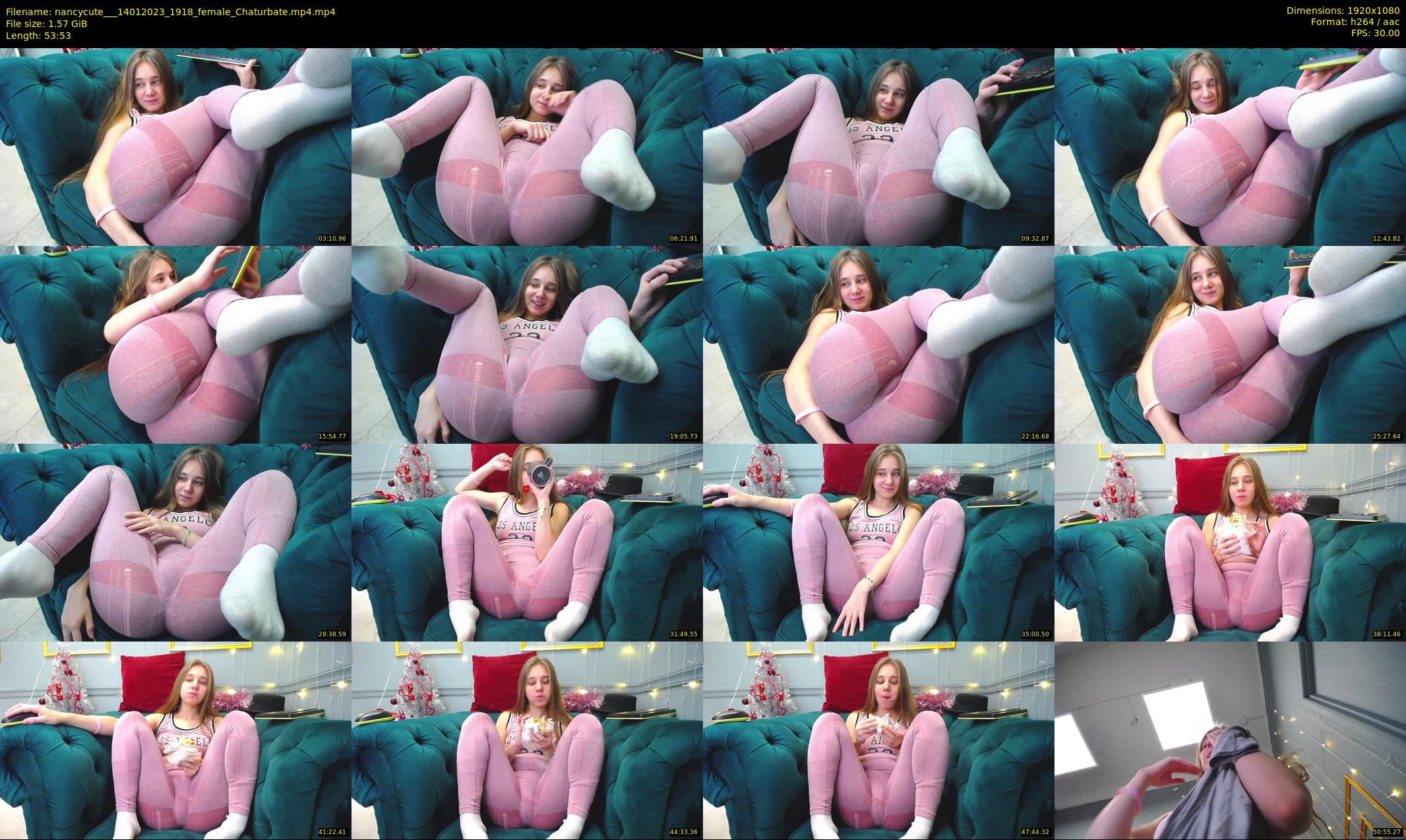 nancycute__ — 54 minute Chaturbate female cam show recording, 1080p, Jan 14, 2023