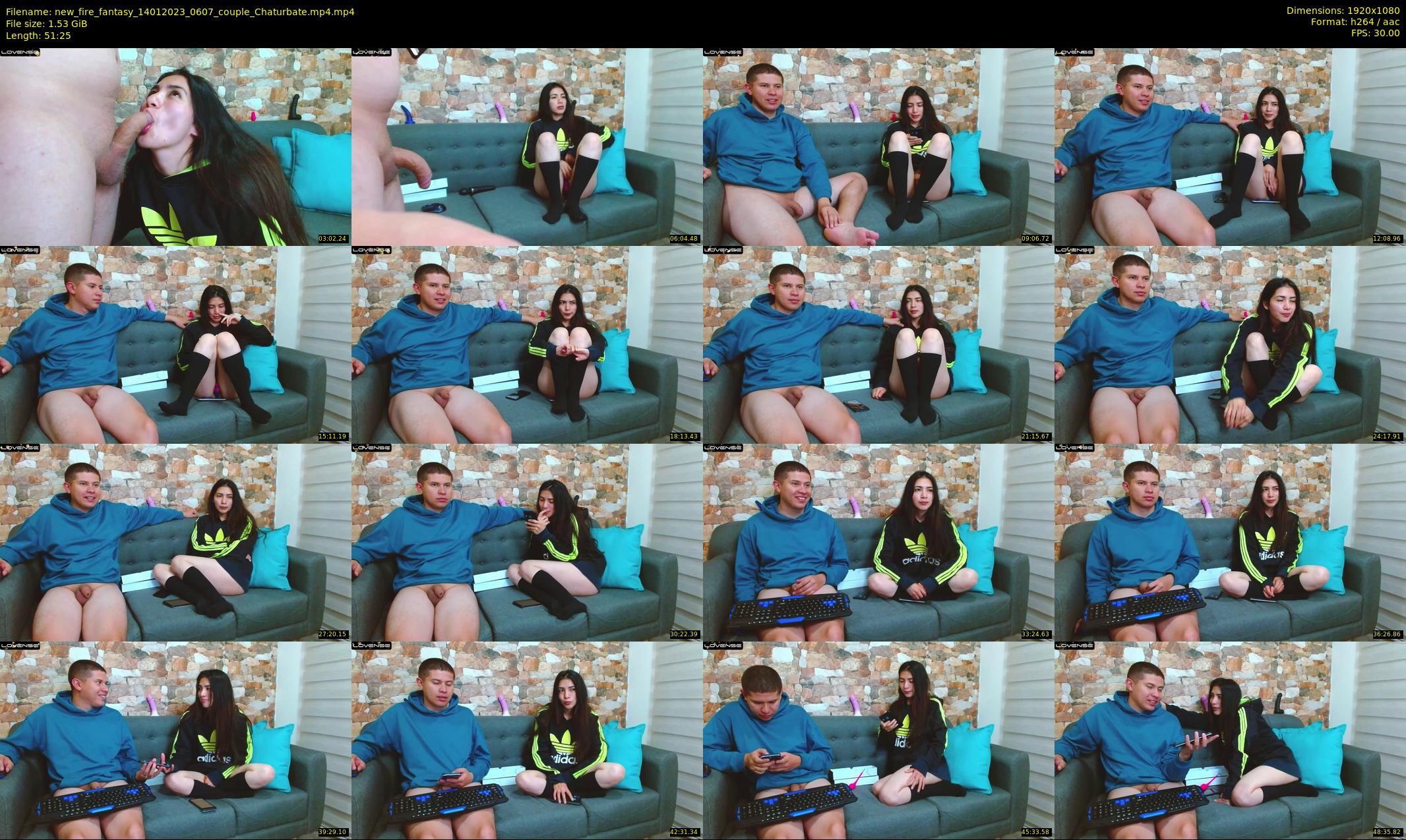 new_fire_fantasy — 52 minute Chaturbate couple cam show recording, 1080p, Jan 14, 2023