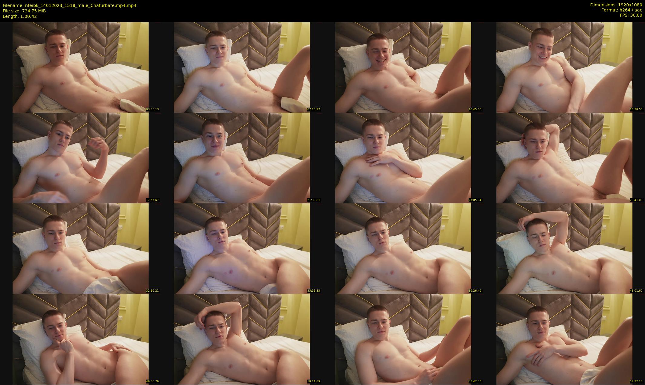 nfeibk — 61 minute Chaturbate male cam show recording, 1080p, Jan 14, 2023