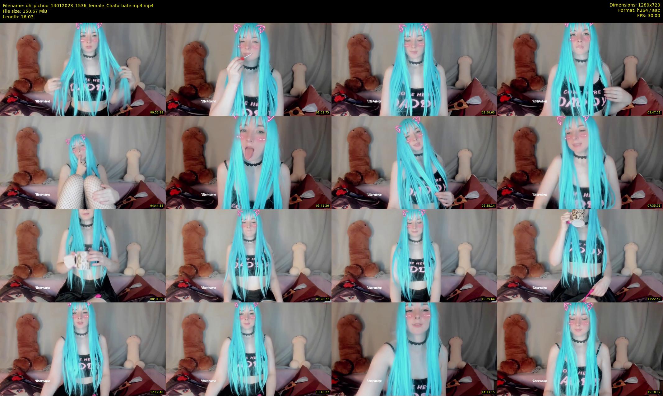 oh_pichuu — 17 minute Chaturbate female cam show recording, 720p, Jan 14, 2023