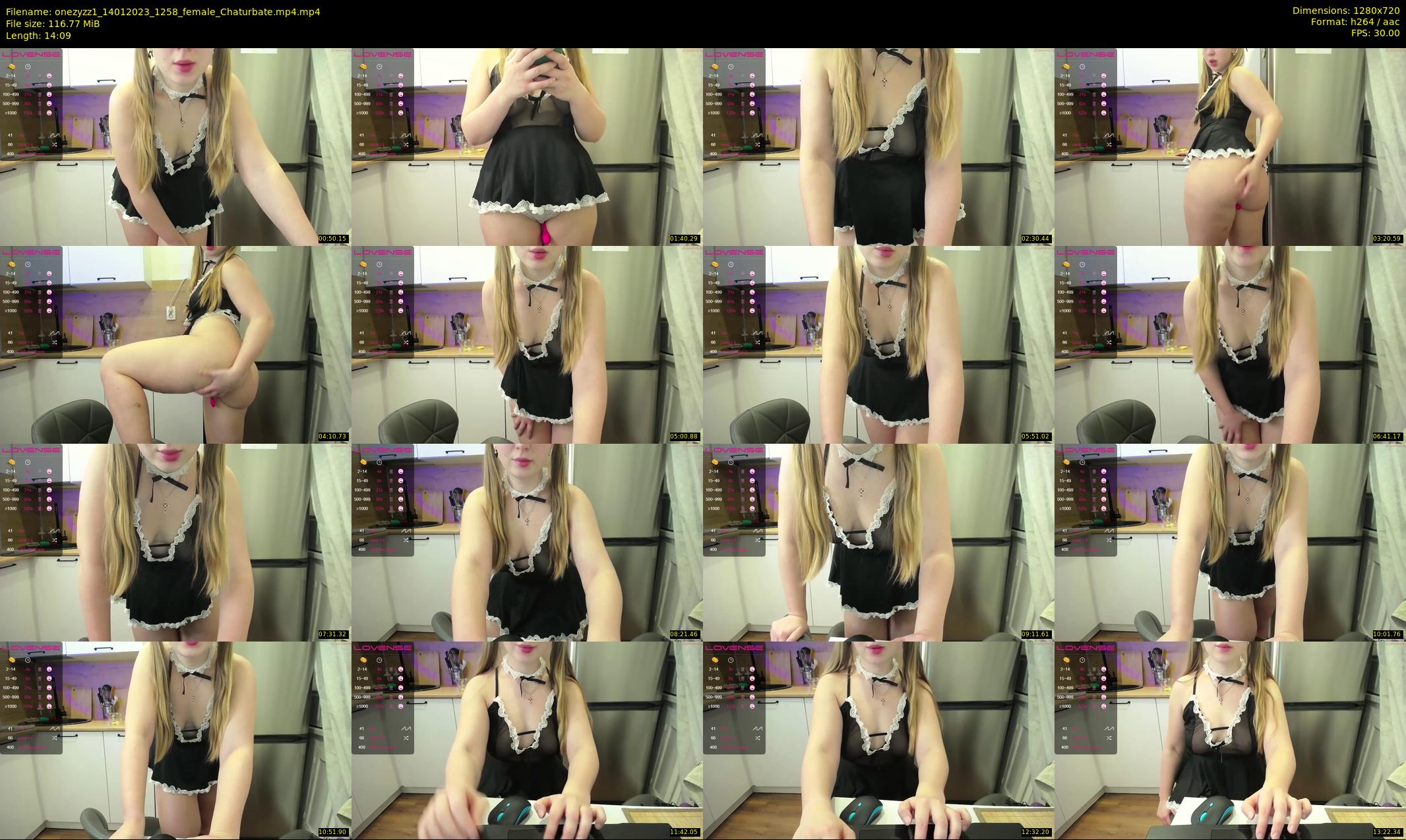 onezyzz1 — 15 minute Chaturbate couple cam show recording, 720p, Jan 14, 2023