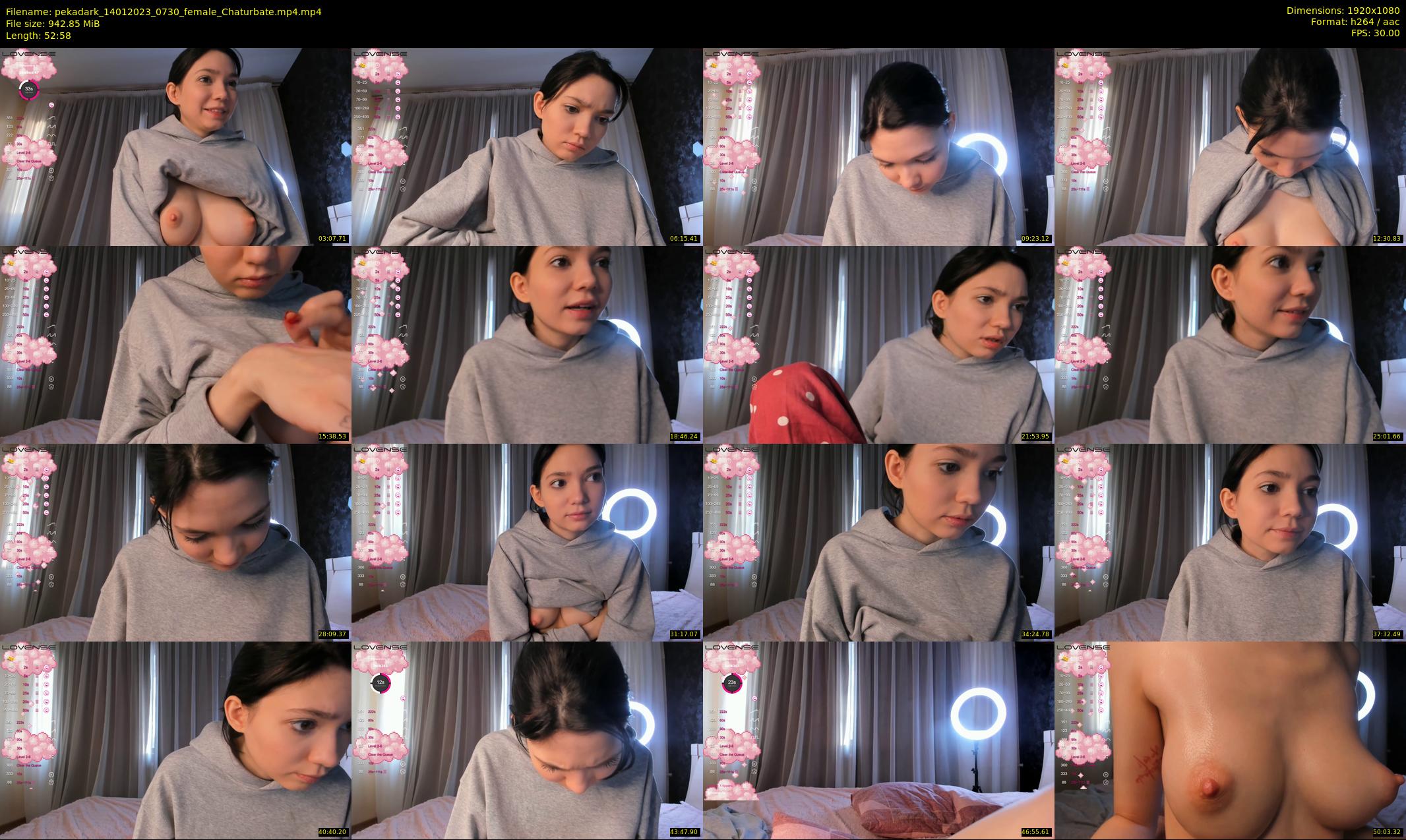 pekadark — 53 minute Chaturbate female cam show recording, 1080p, Jan 14, 2023