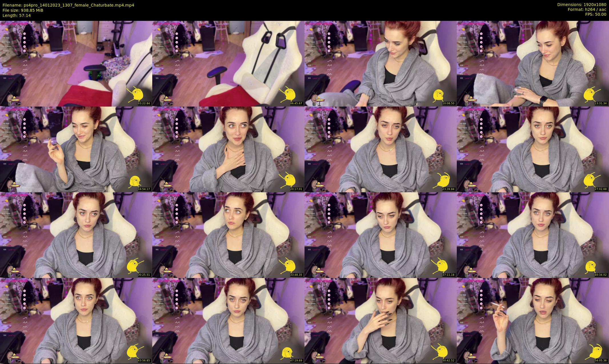 ps4pro — 58 minute Chaturbate female cam show recording, 1080p, Jan 14, 2023