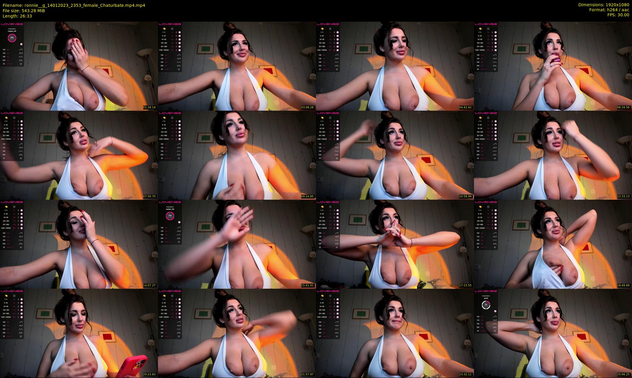 ronnie__g — 27 minute Chaturbate female cam show recording, 1080p, Jan 14, 2023