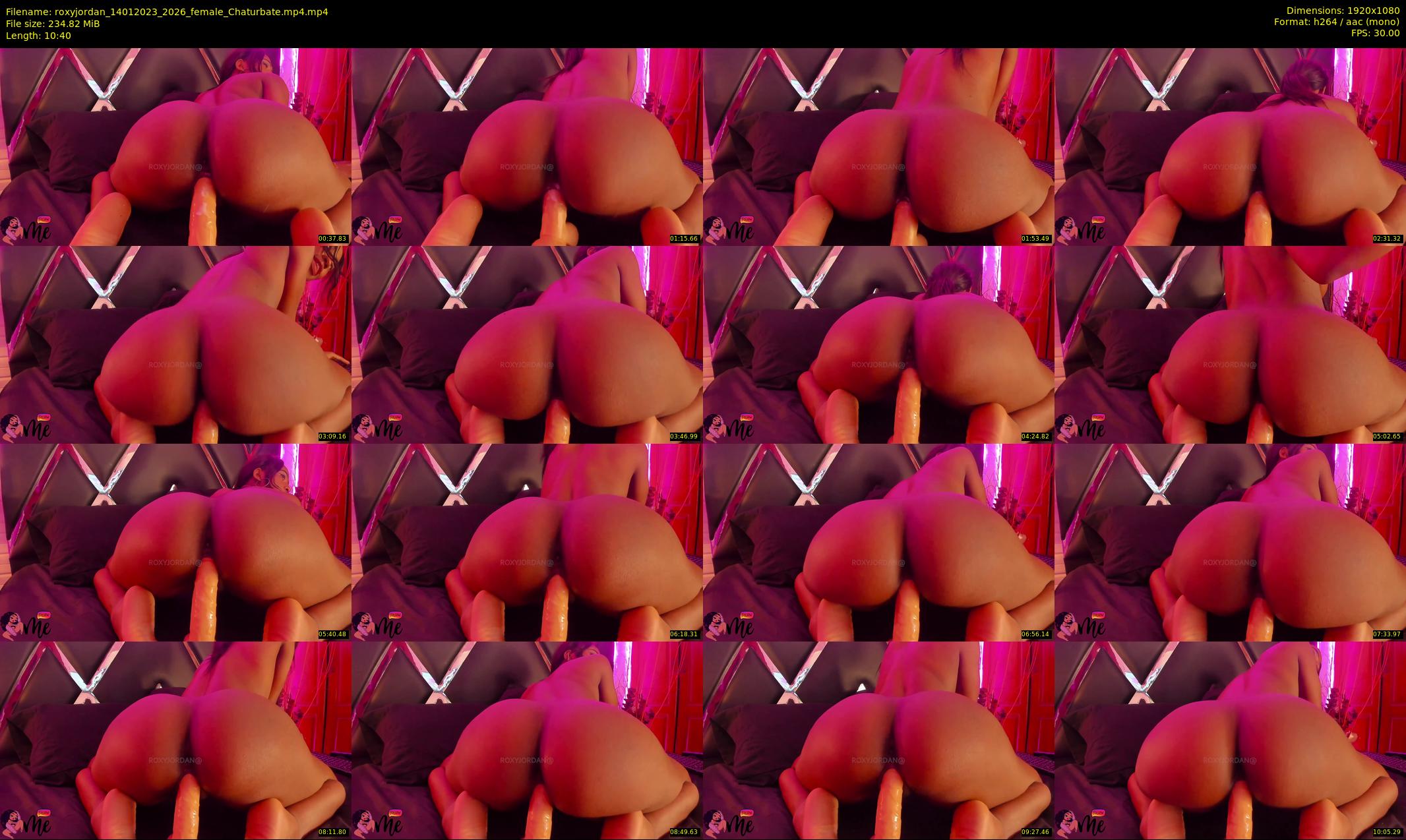 roxyjordan — 11 minute Chaturbate female cam show recording, 1080p, Jan 14, 2023