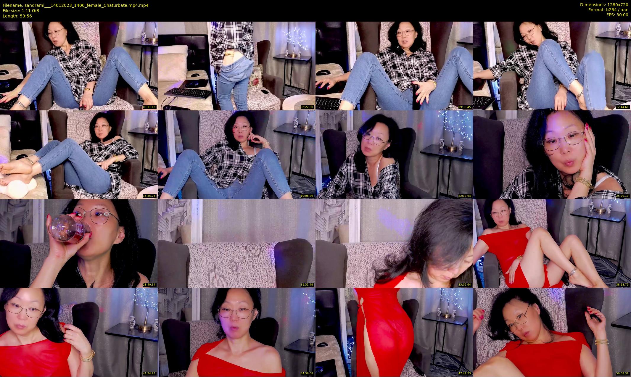 sandrami__ — 54 minute Chaturbate female cam show recording, 720p, Jan 14, 2023